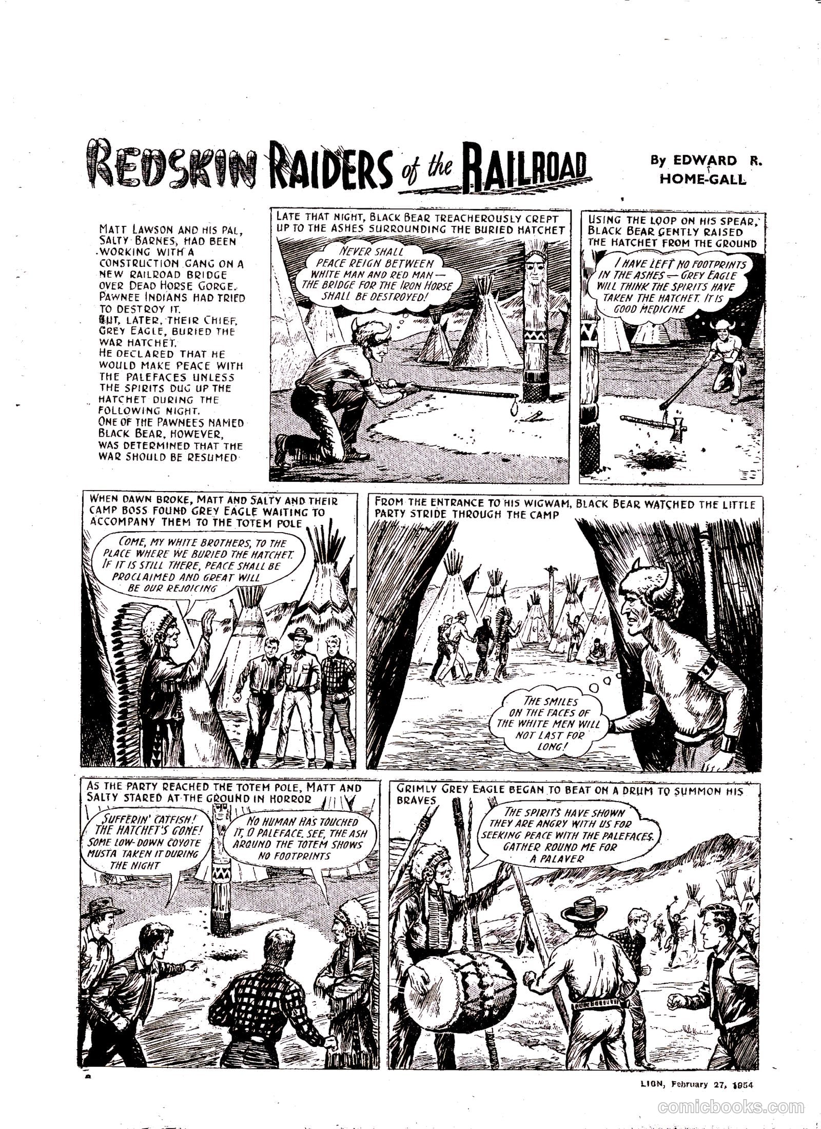 Lion #106 (1954) — page 6 of 20