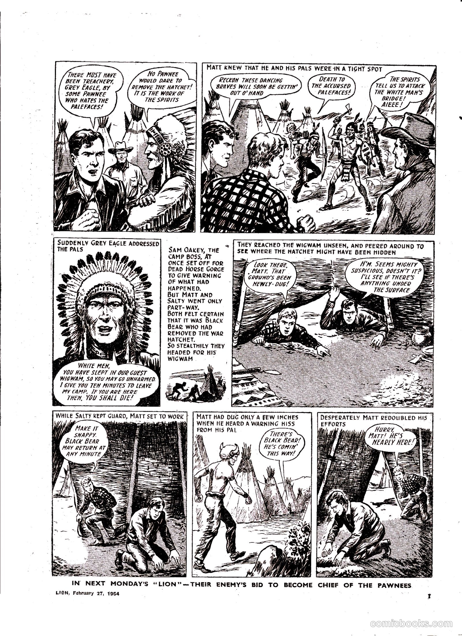Lion #106 (1954) — page 7 of 20