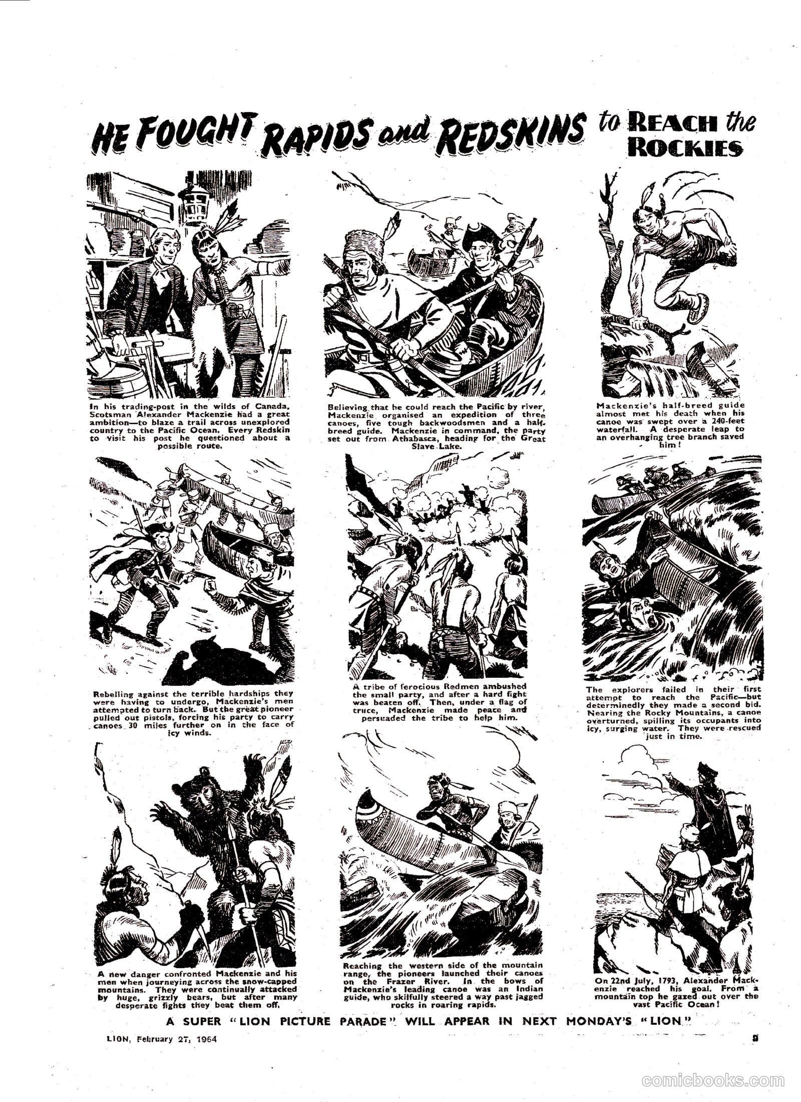 Lion #106 (1954) — page 9 of 20