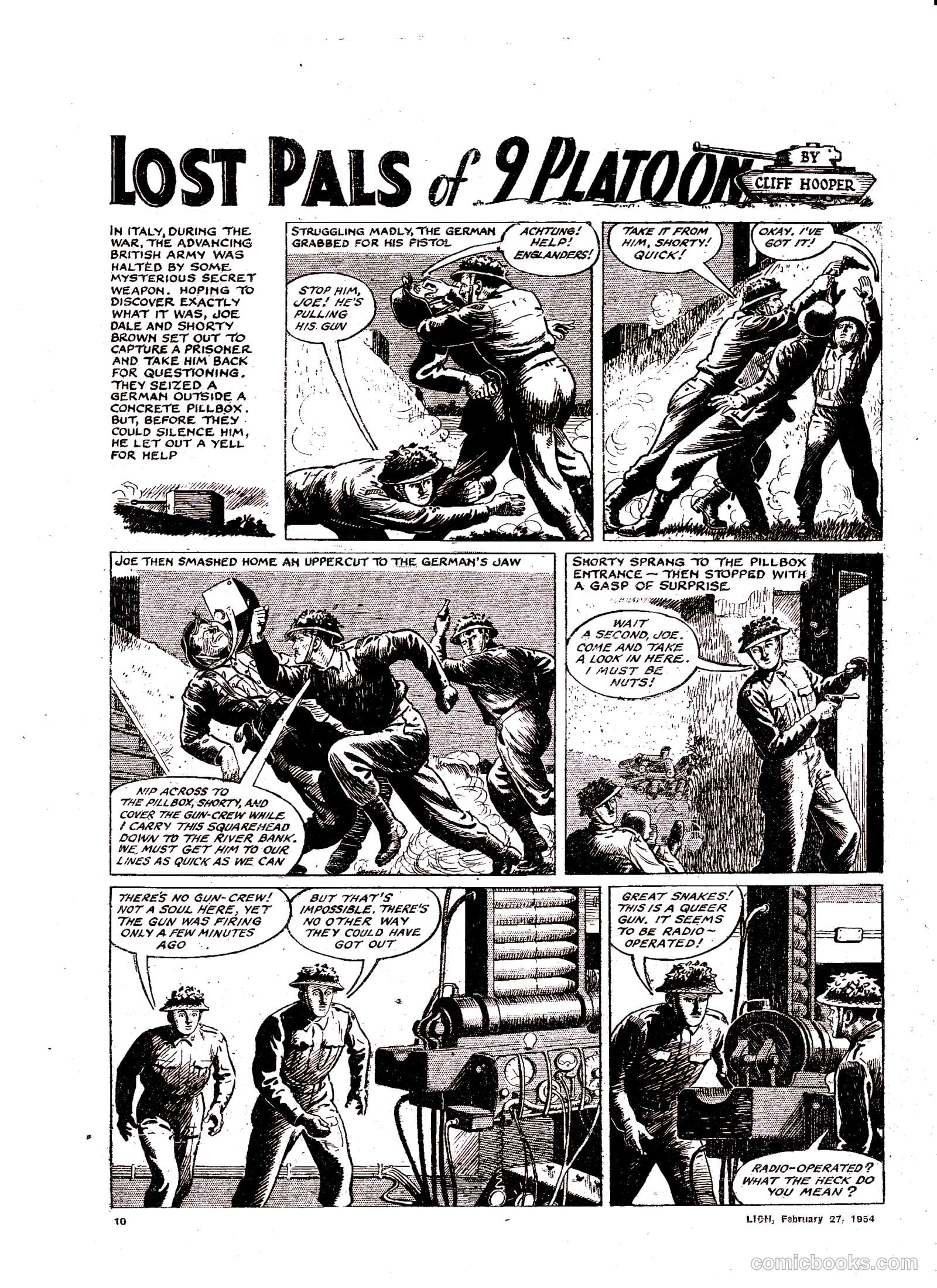 Lion #106 (1954) — page 10 of 20