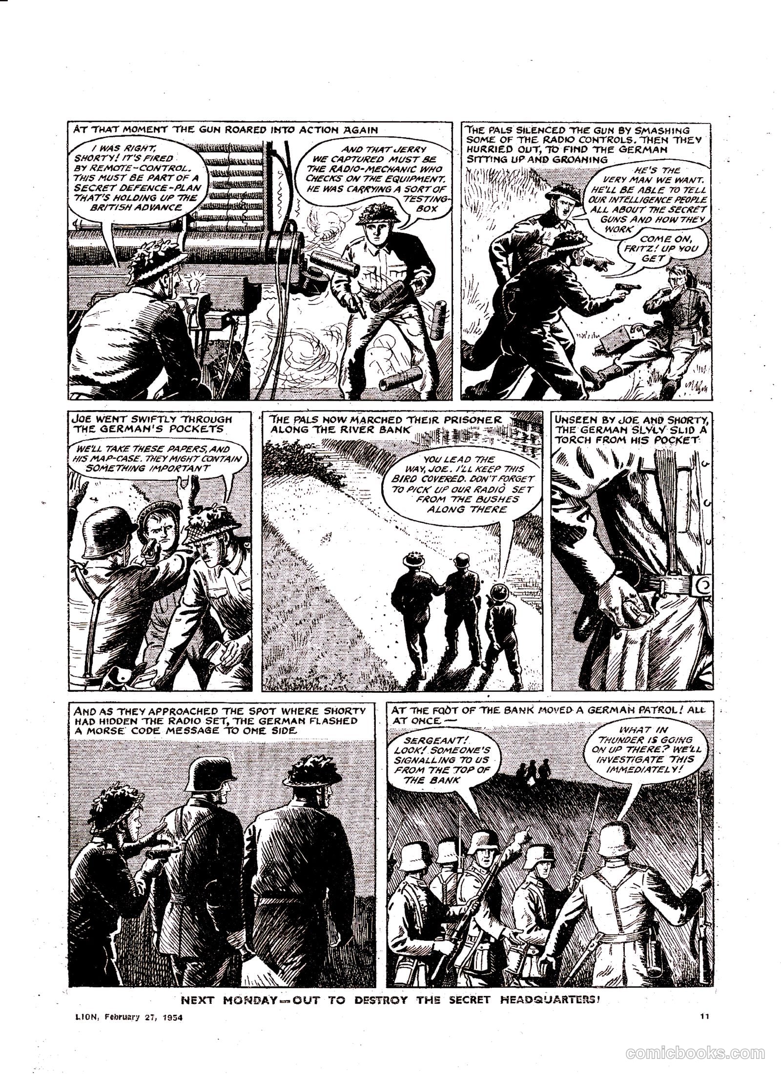 Lion #106 (1954) — page 11 of 20