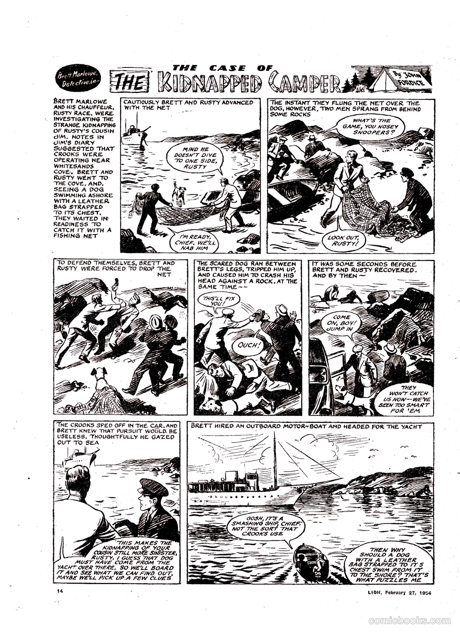 Lion #106 (1954) — page 14 of 20