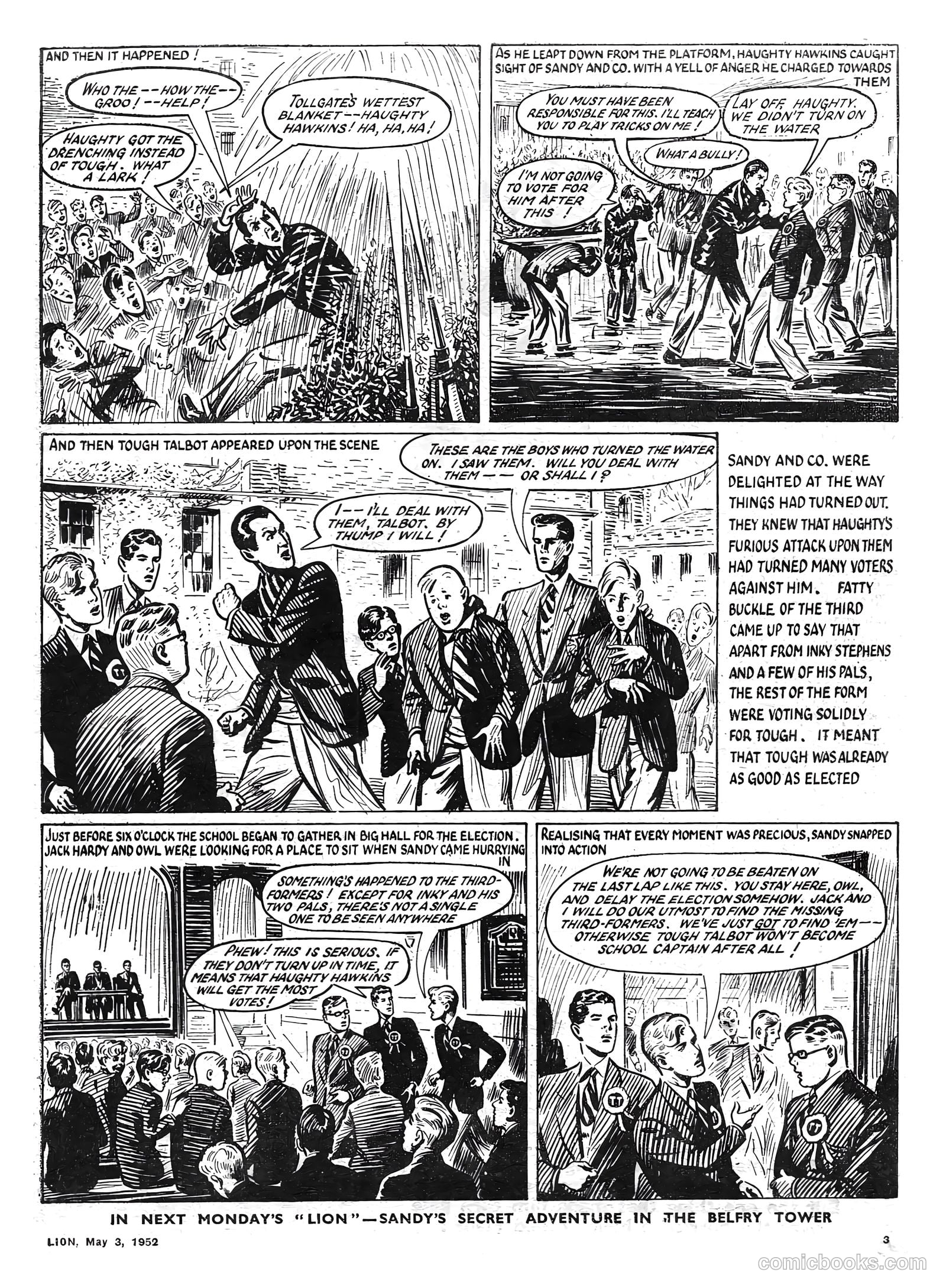 Lion #11 (1952) — page 3 of 20