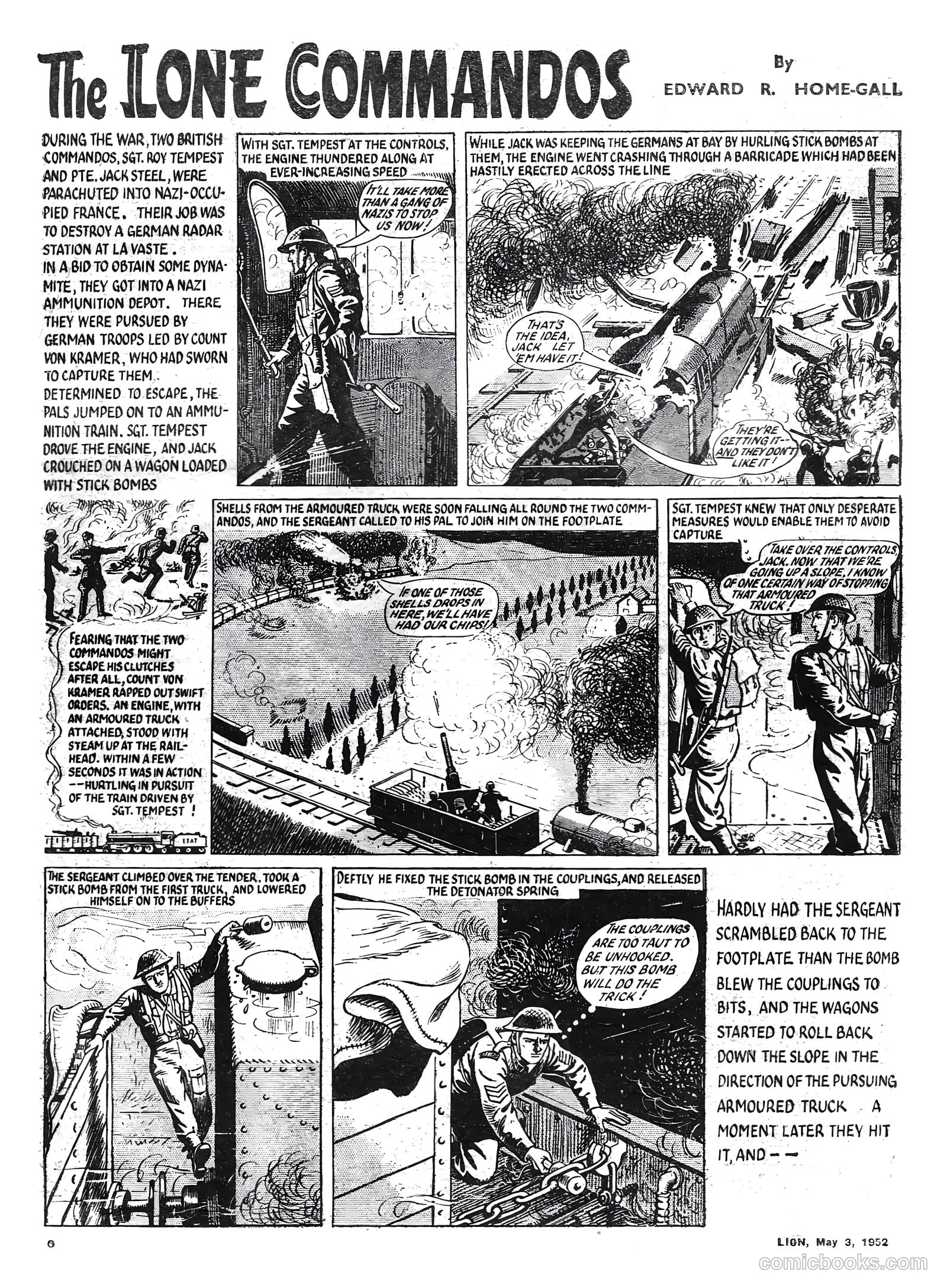 Lion #11 (1952) — page 6 of 20