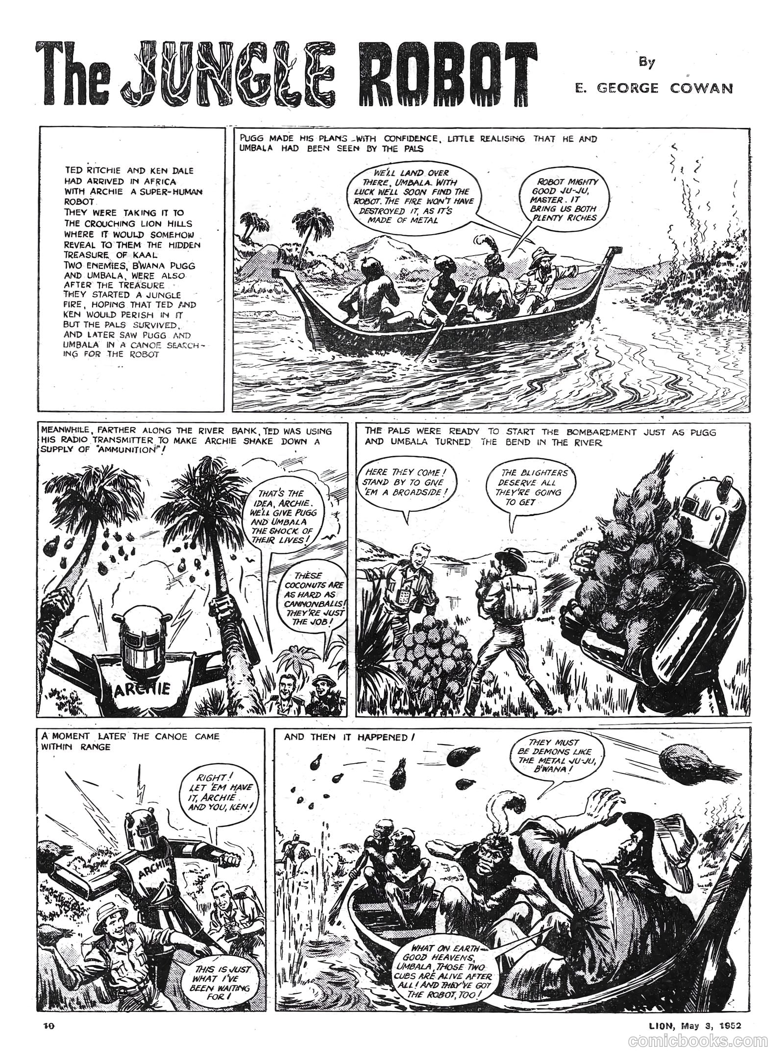 Lion #11 (1952) — page 10 of 20