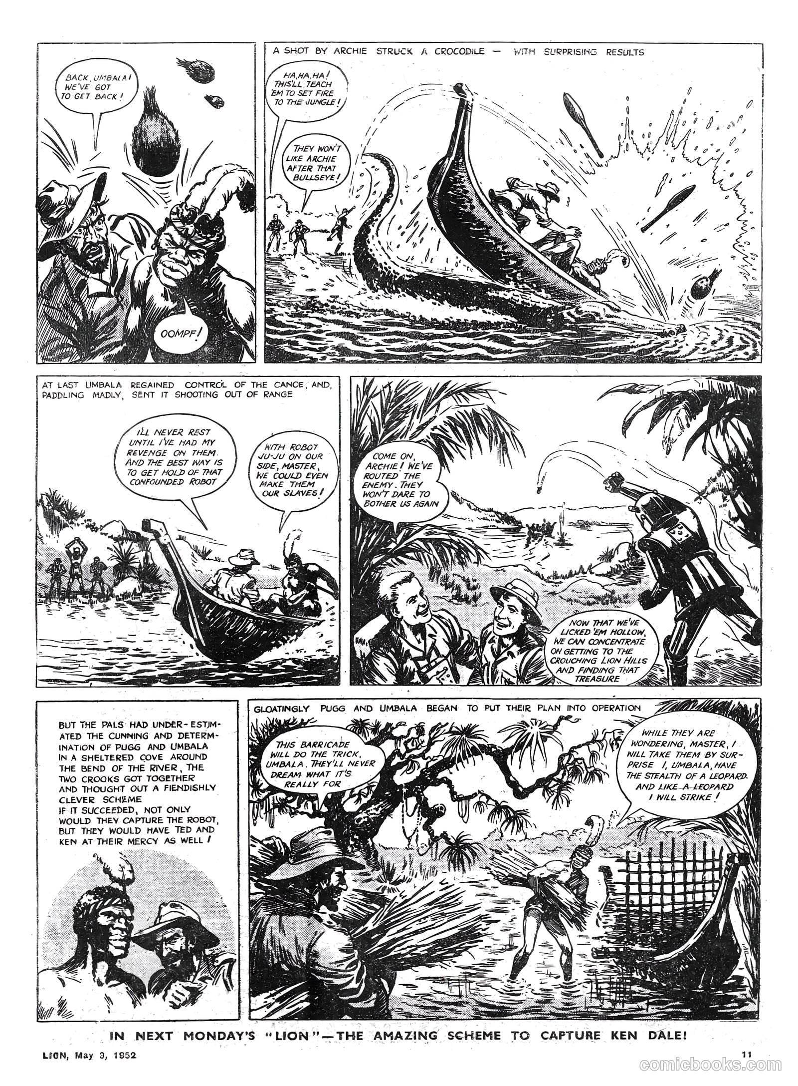 Lion #11 (1952) — page 11 of 20