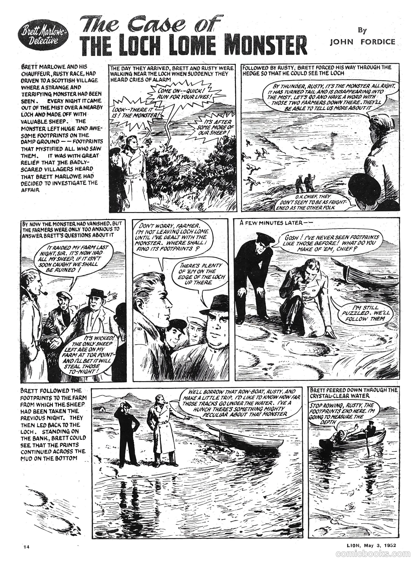 Lion #11 (1952) — page 14 of 20