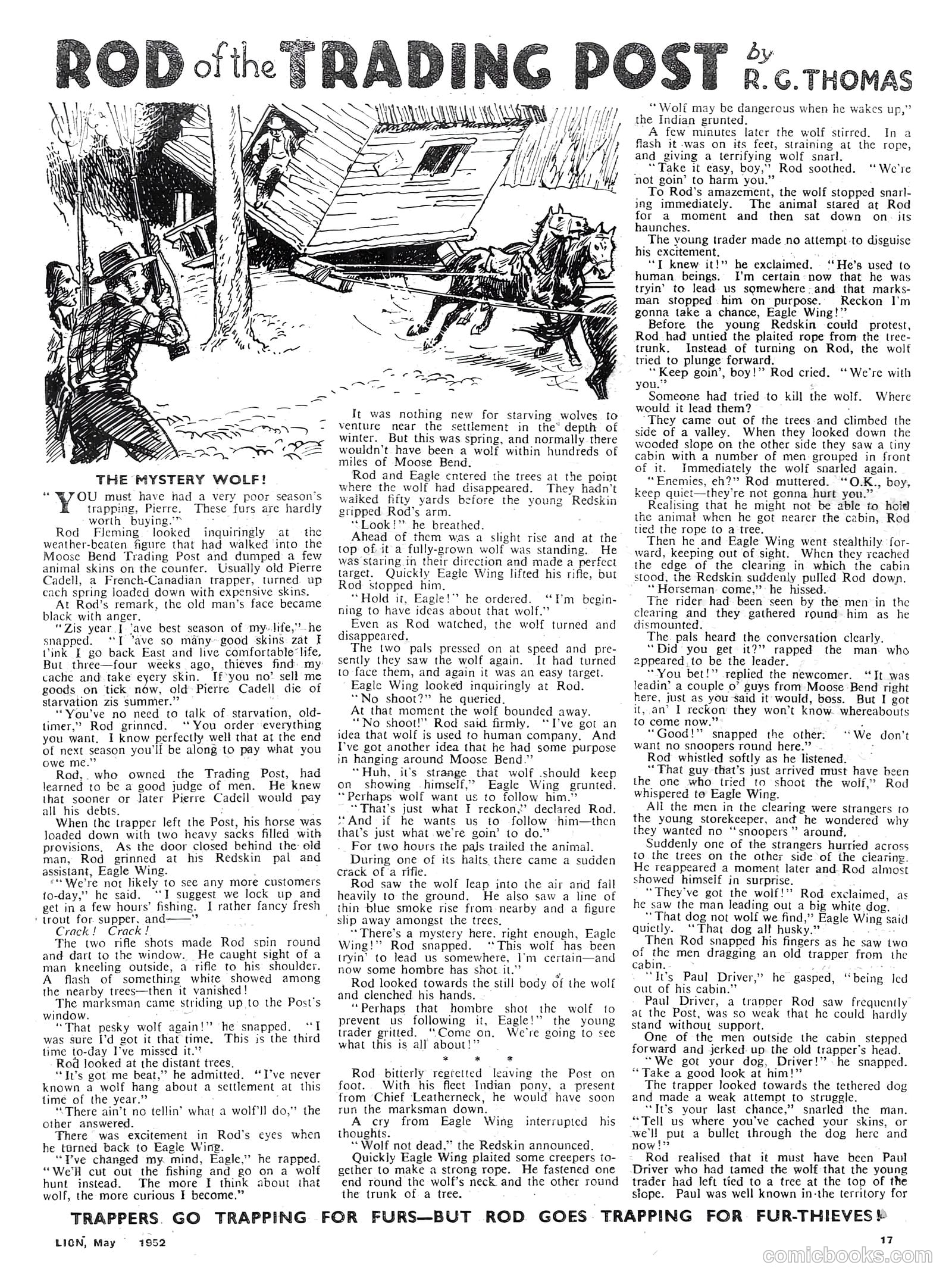Lion #11 (1952) — page 17 of 20
