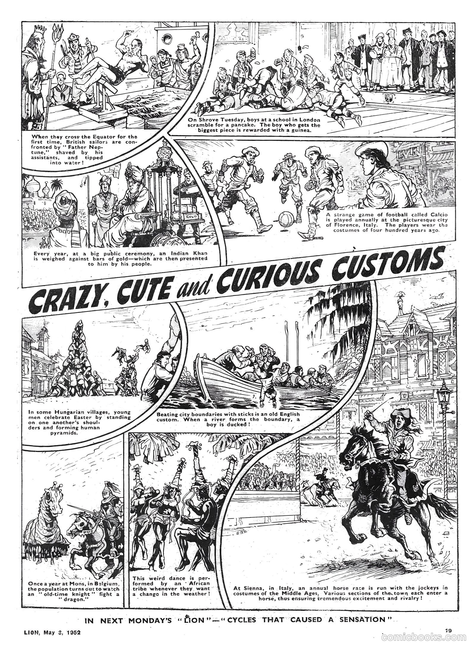 Lion #11 (1952) — page 19 of 20