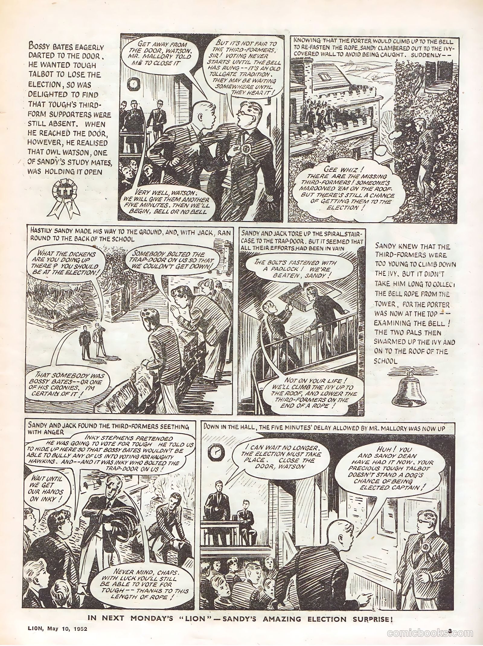 Lion #12 (1952) — page 3 of 20