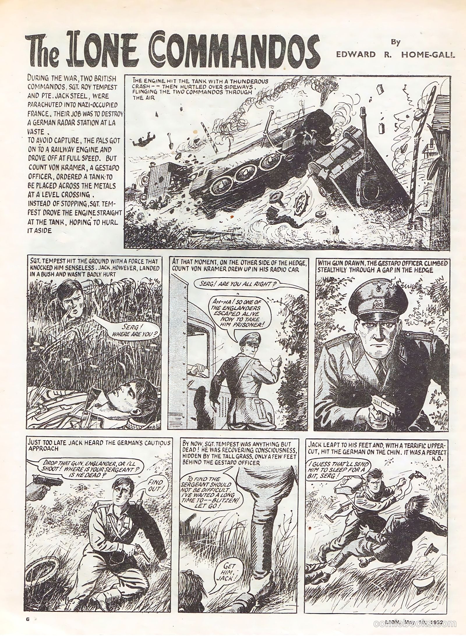 Lion #12 (1952) — page 6 of 20