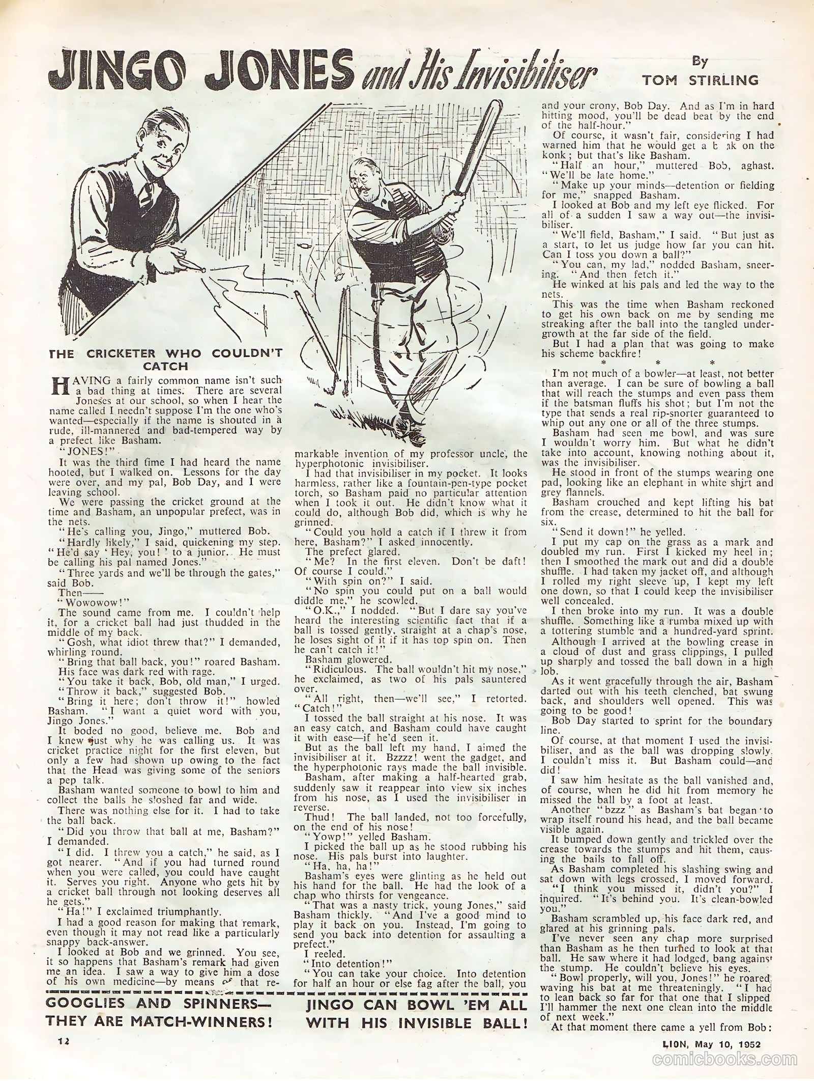 Lion #12 (1952) — page 12 of 20