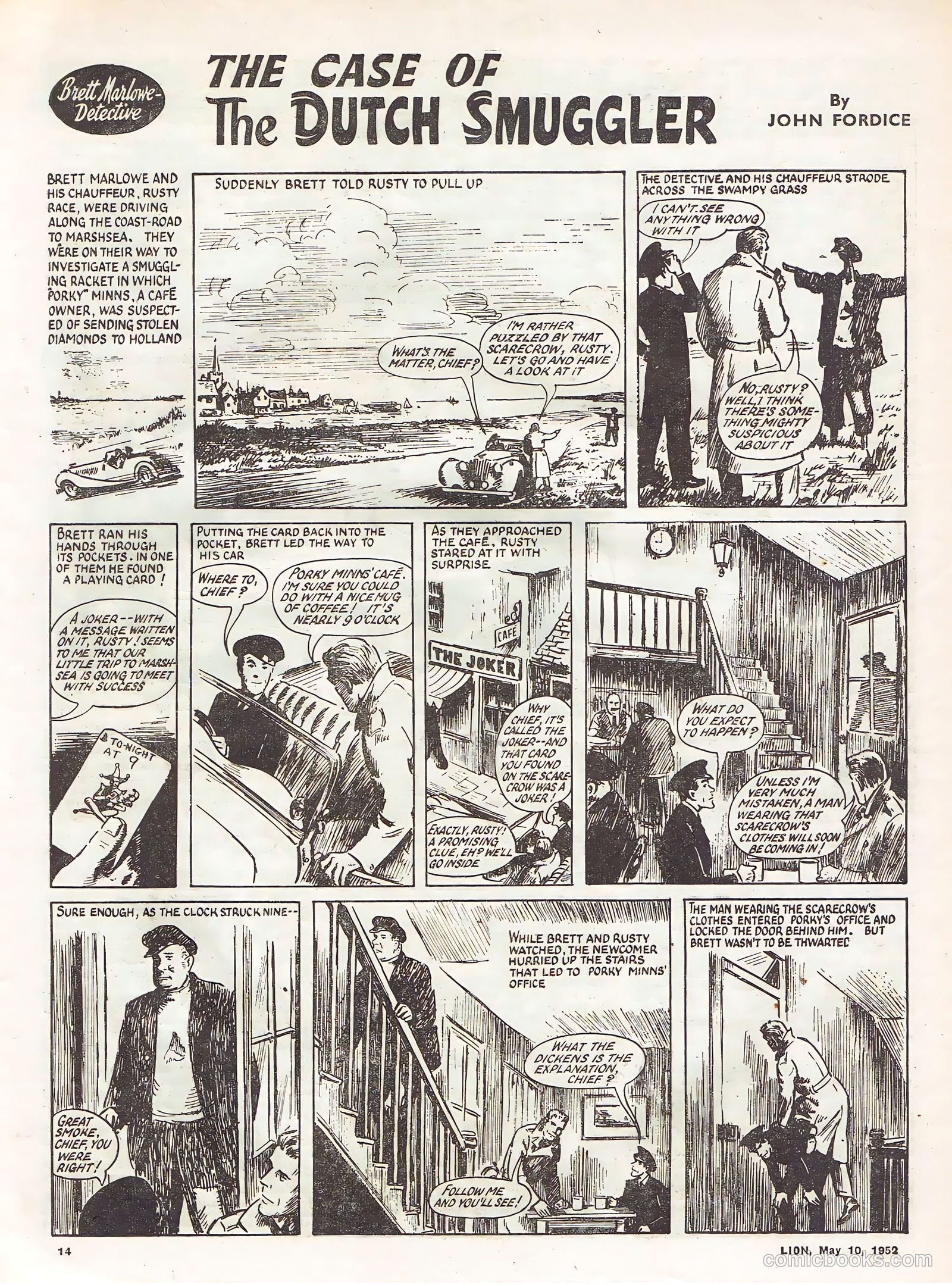Lion #12 (1952) — page 14 of 20