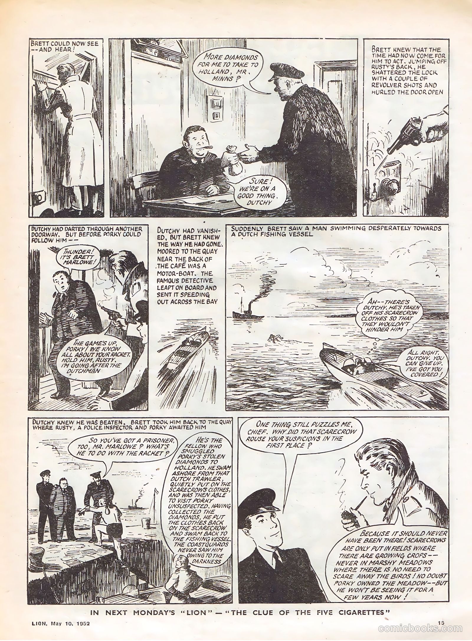 Lion #12 (1952) — page 15 of 20