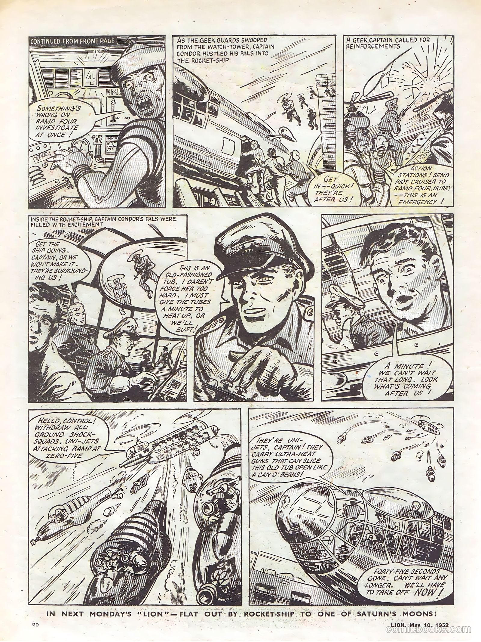 Lion #12 (1952) — page 20 of 20