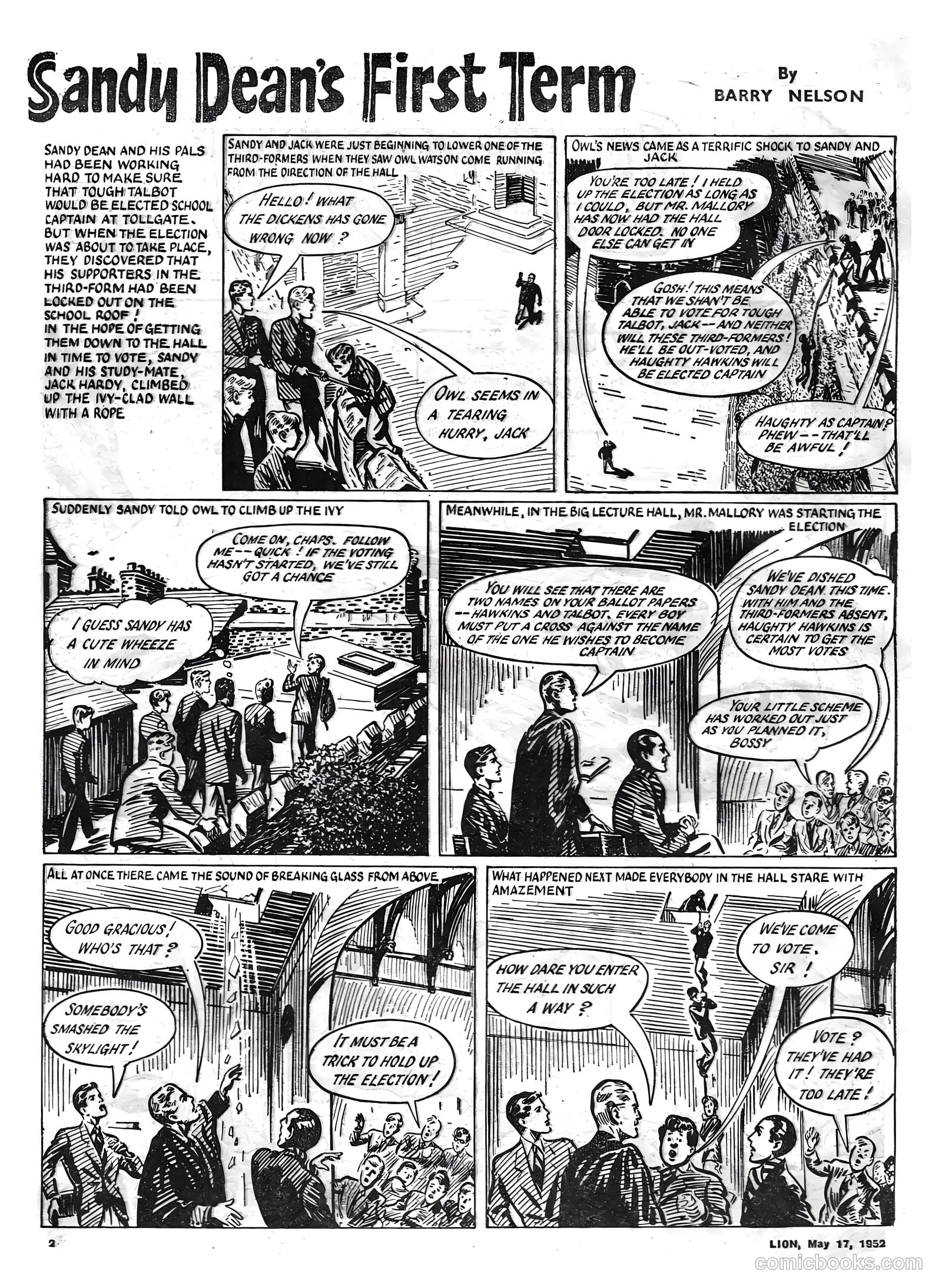 Lion #13 (1952) — page 2 of 20