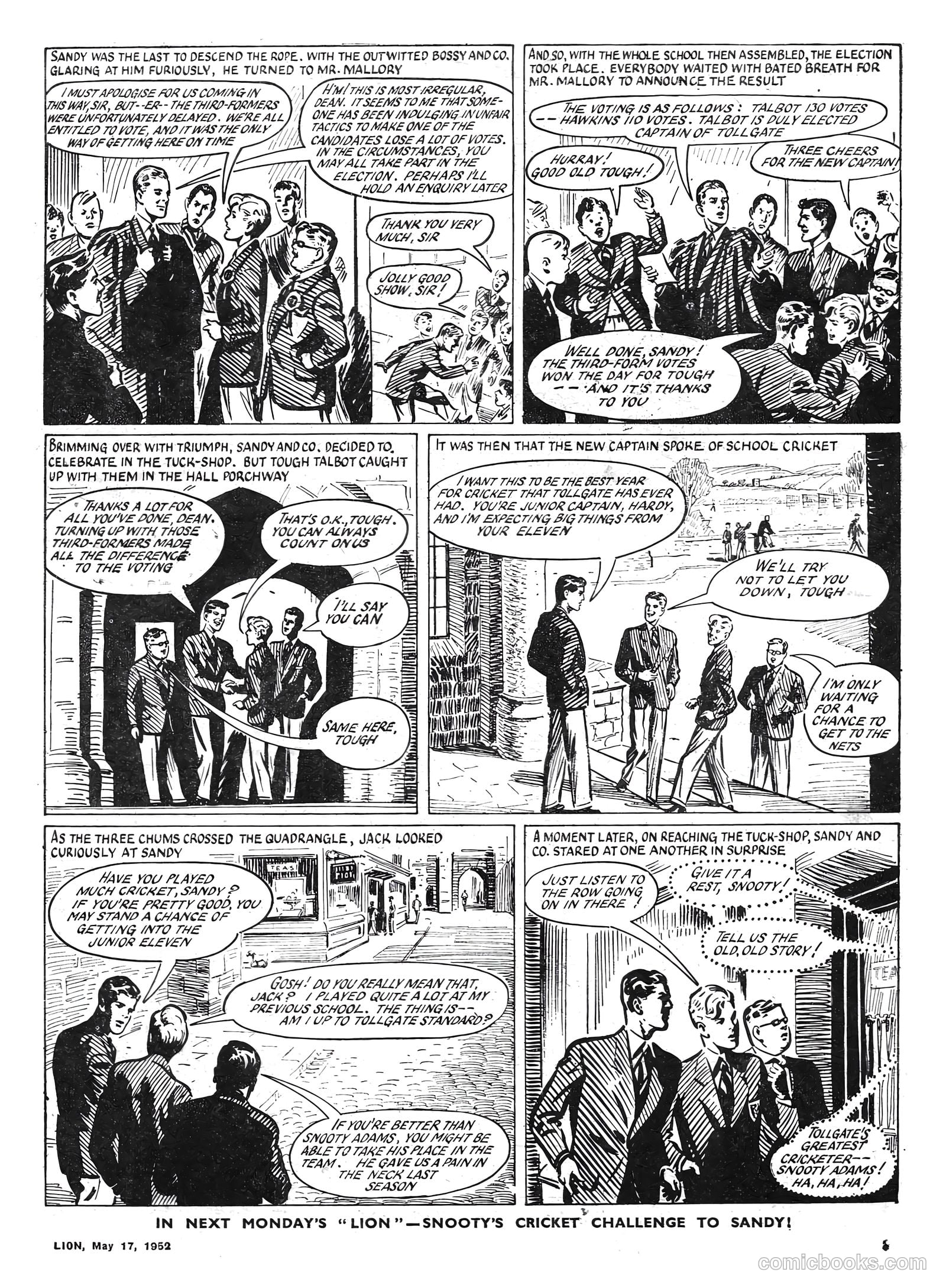 Lion #13 (1952) — page 3 of 20