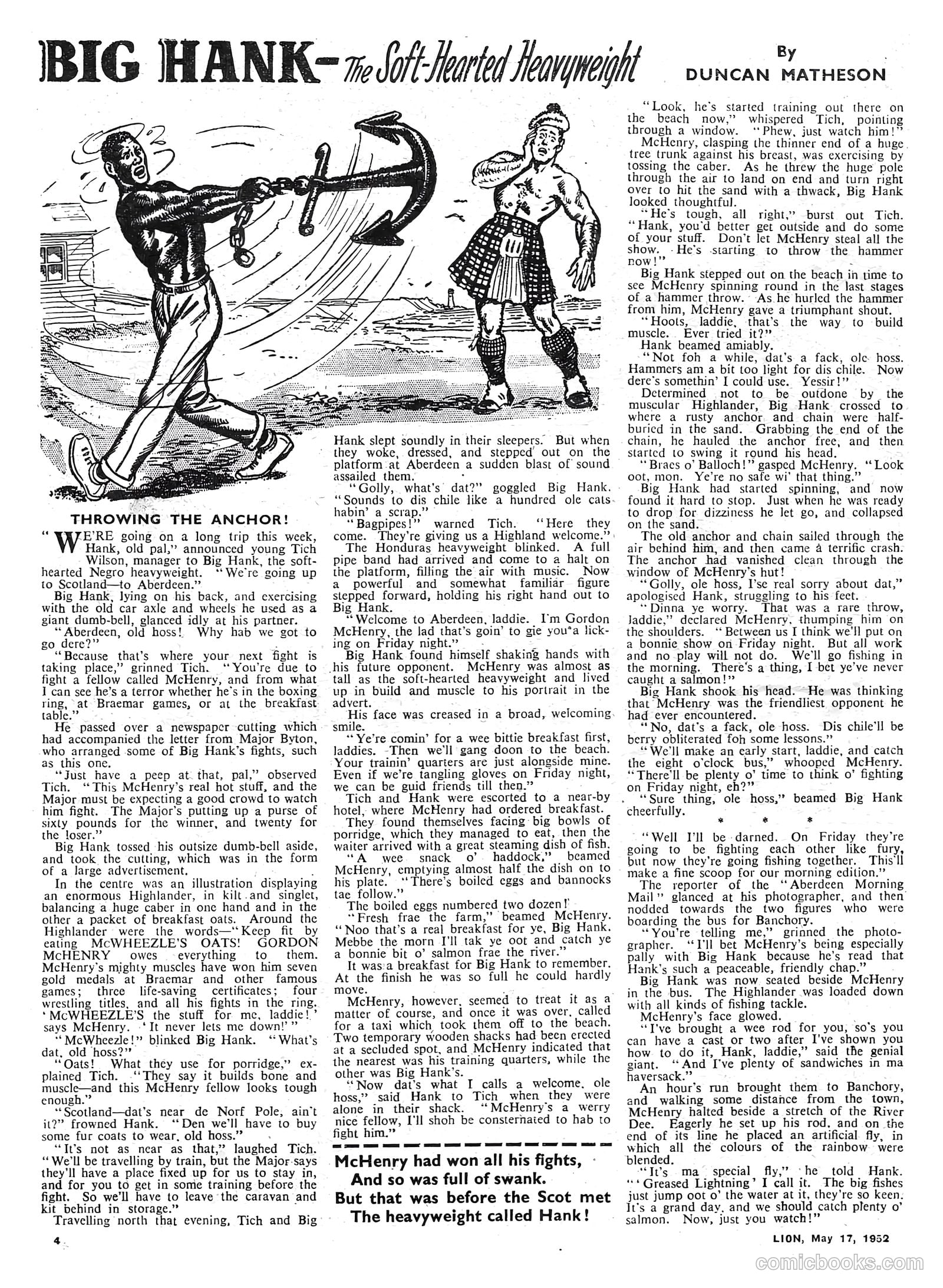 Lion #13 (1952) — page 4 of 20
