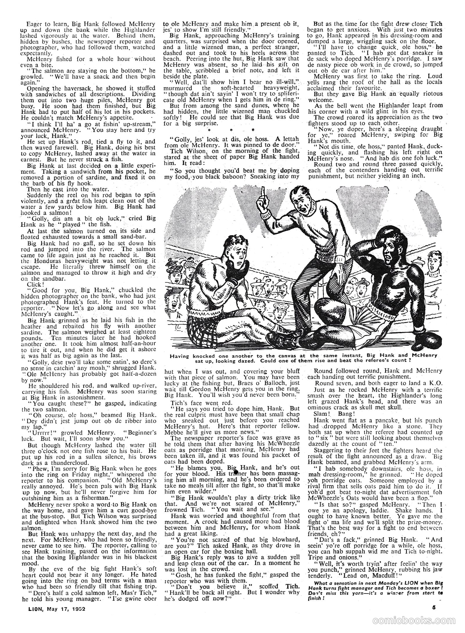 Lion #13 (1952) — page 5 of 20