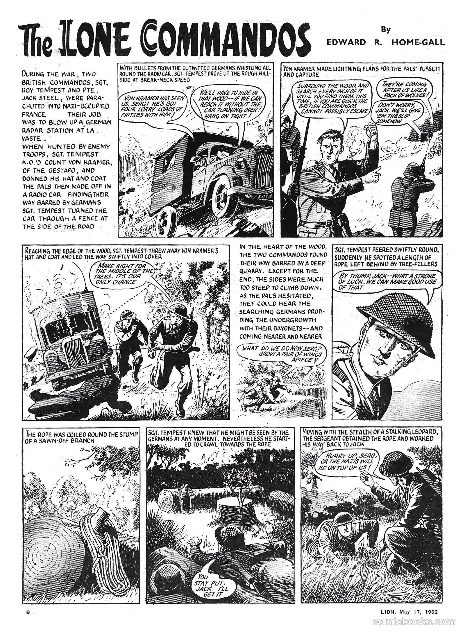 Lion #13 (1952) — page 6 of 20