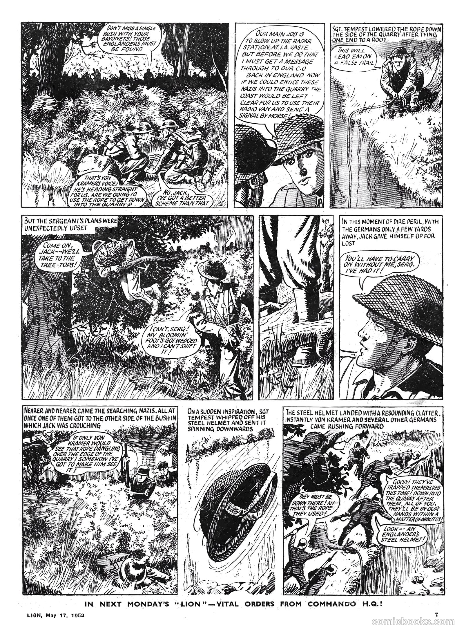 Lion #13 (1952) — page 7 of 20