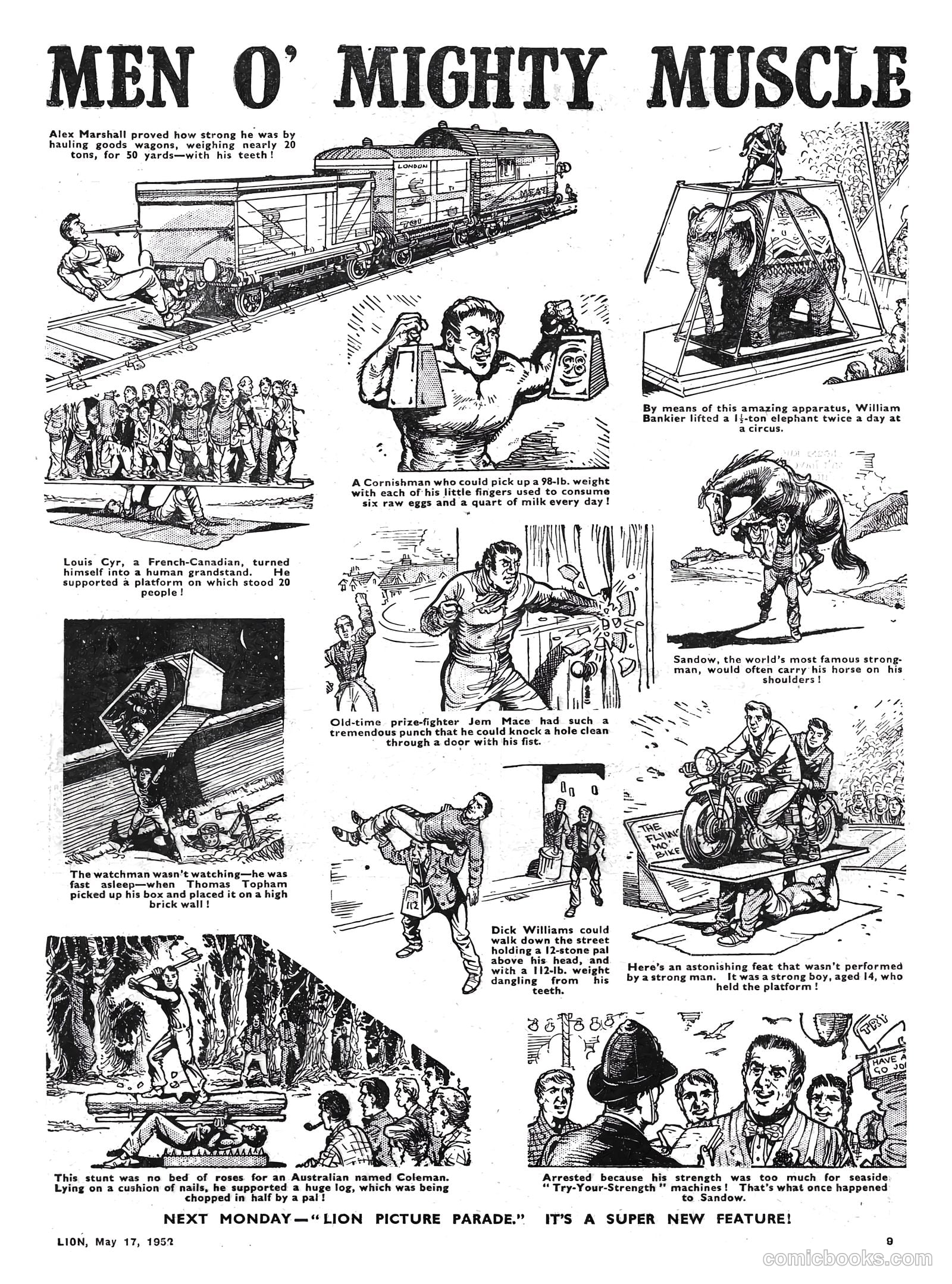 Lion #13 (1952) — page 9 of 20