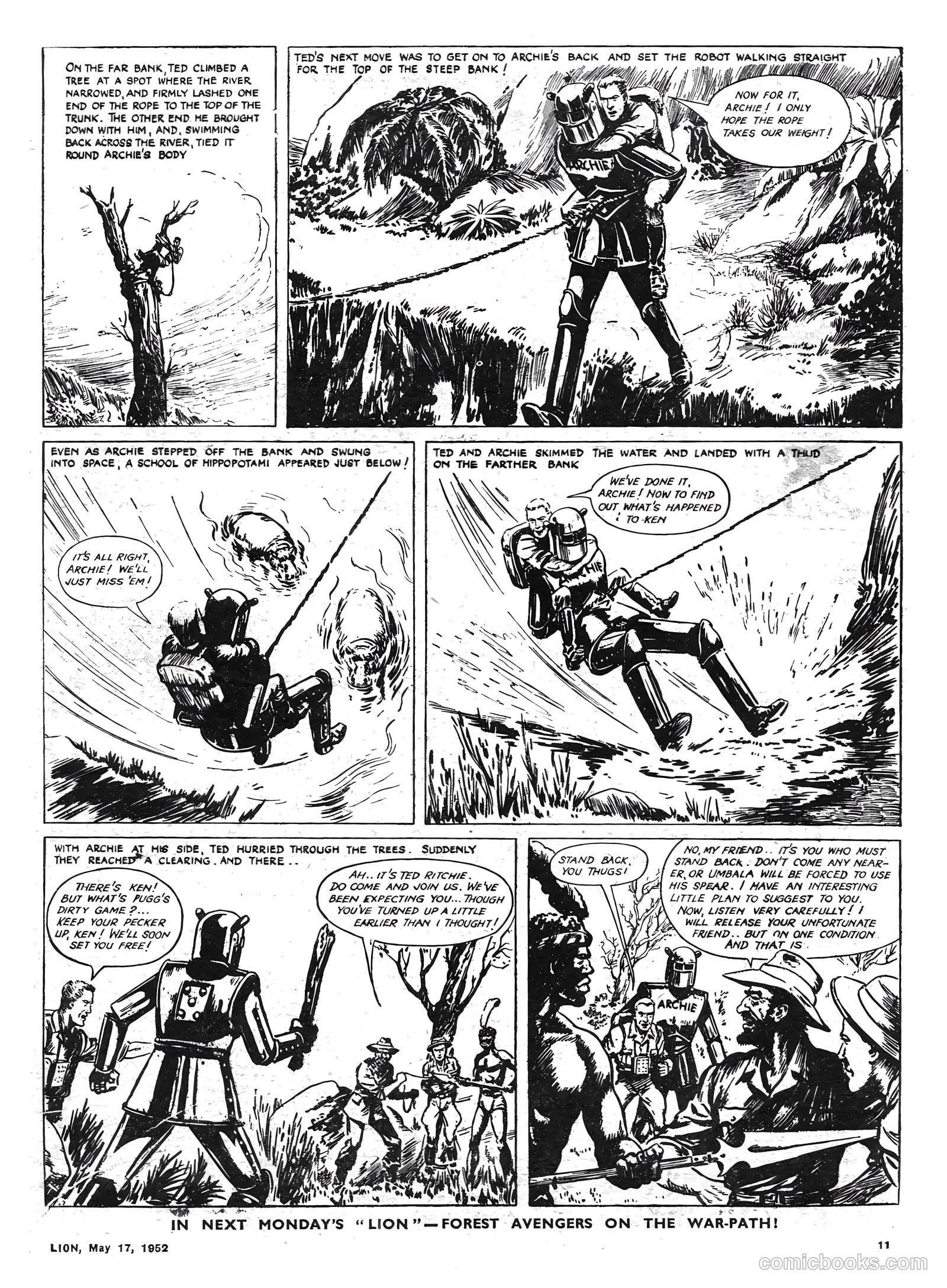 Lion #13 (1952) — page 11 of 20
