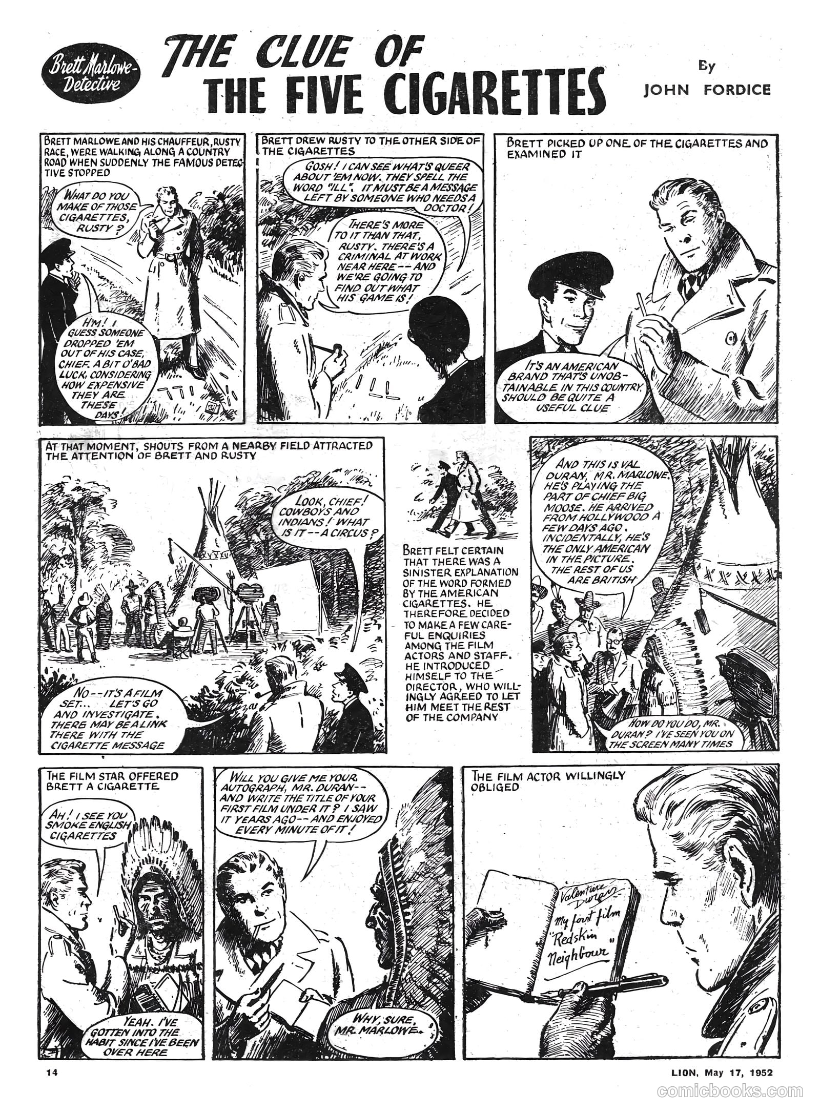 Lion #13 (1952) — page 14 of 20