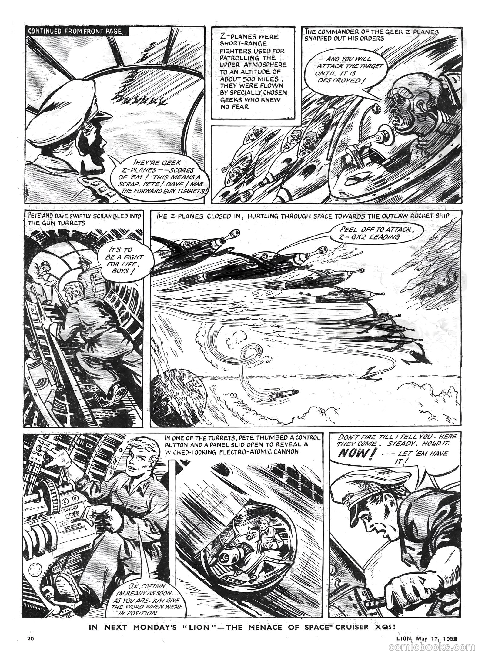 Lion #13 (1952) — page 20 of 20