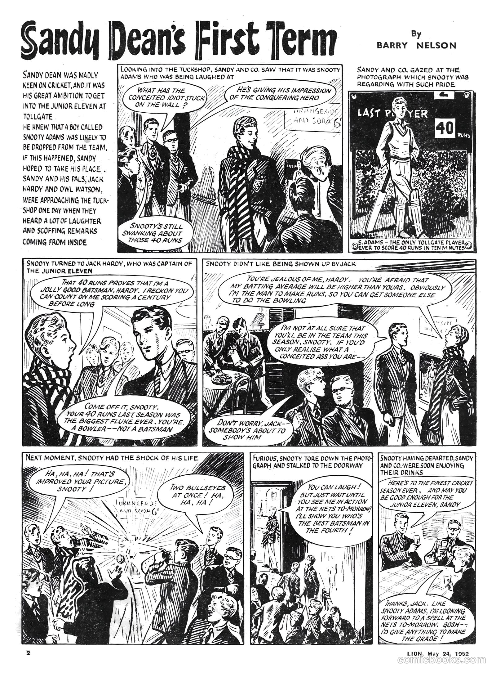 Lion #14 (1952) — page 2 of 20
