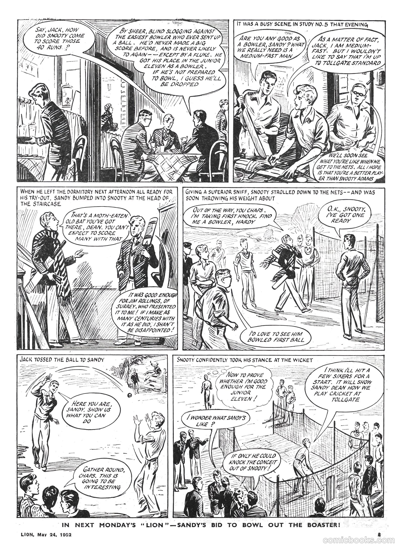Lion #14 (1952) — page 3 of 20