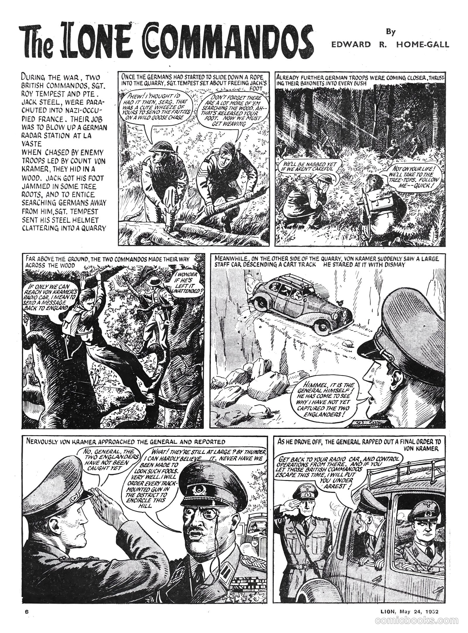 Lion #14 (1952) — page 6 of 20
