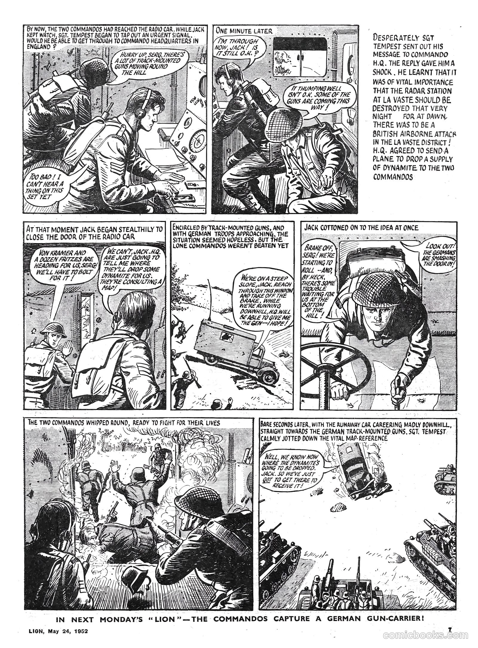 Lion #14 (1952) — page 7 of 20