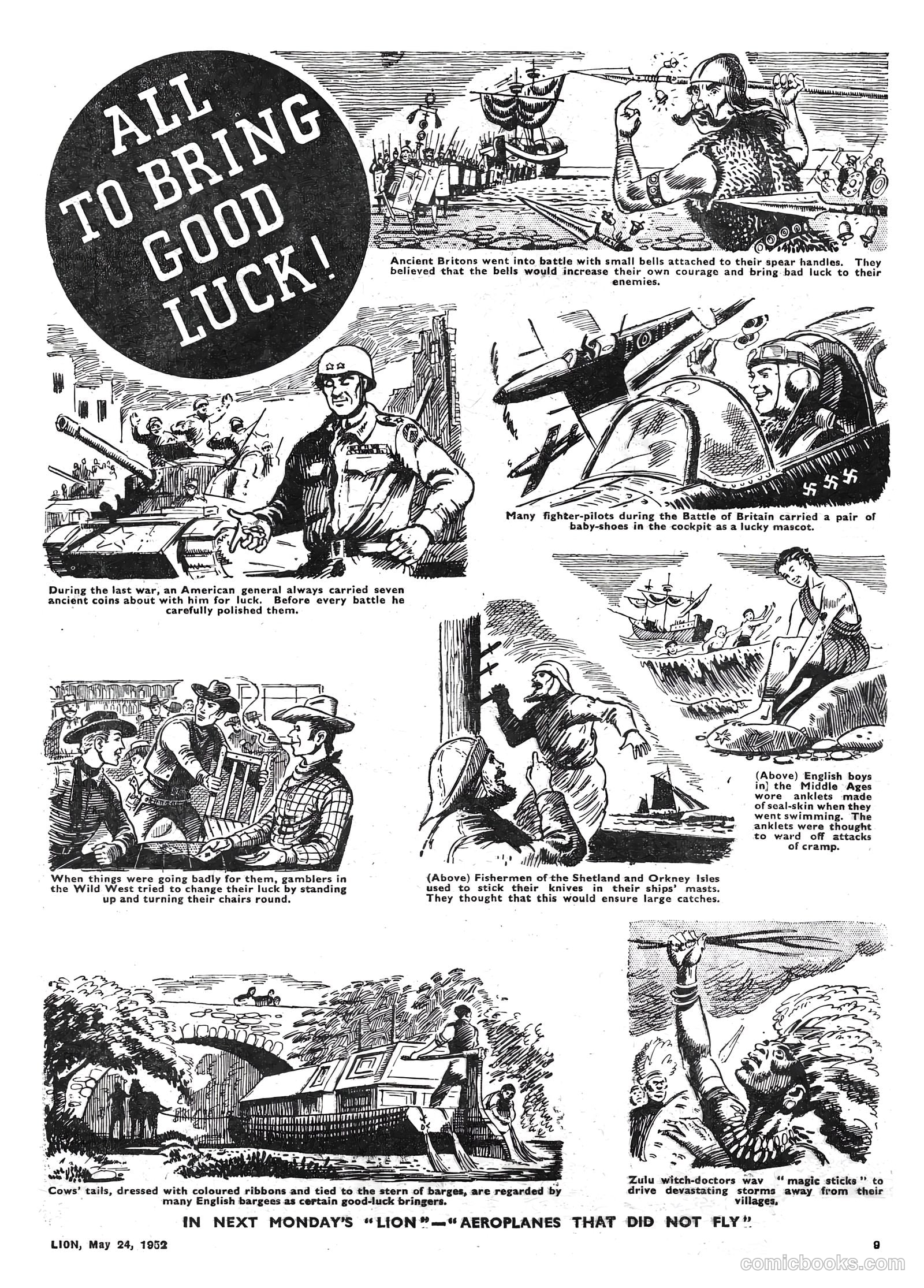 Lion #14 (1952) — page 9 of 20