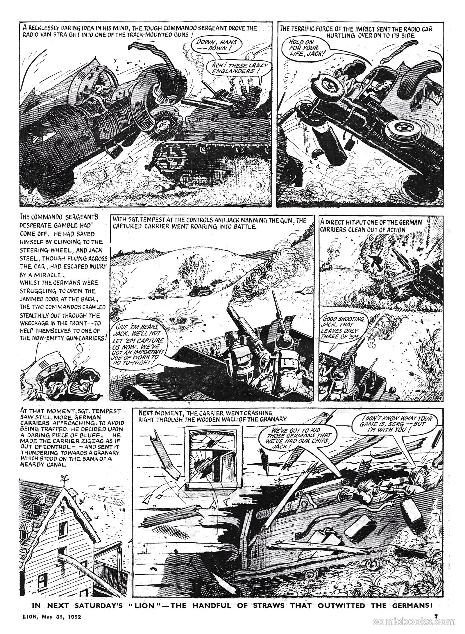 Lion #15 (1952) — page 7 of 20
