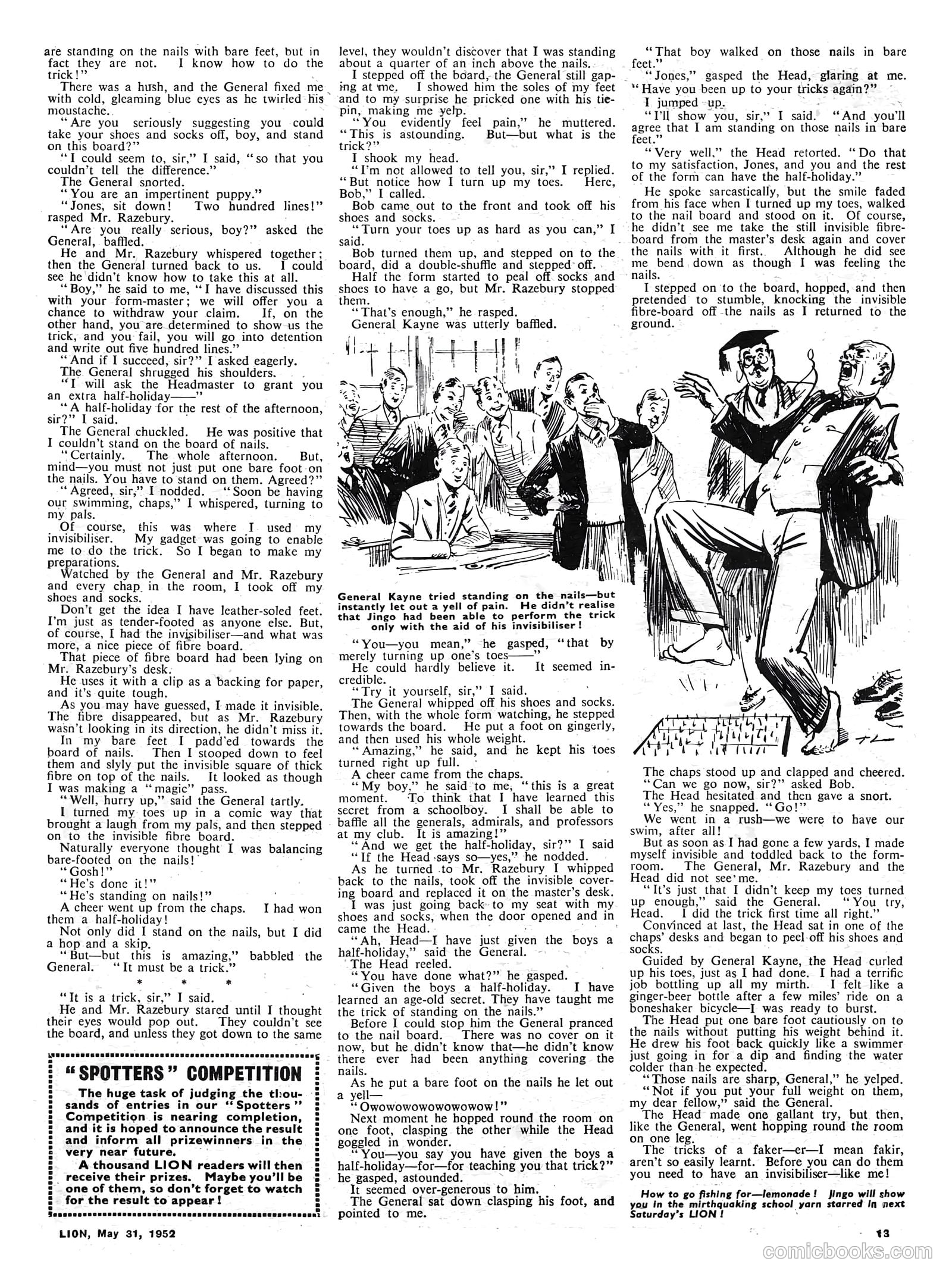 Lion #15 (1952) — page 13 of 20