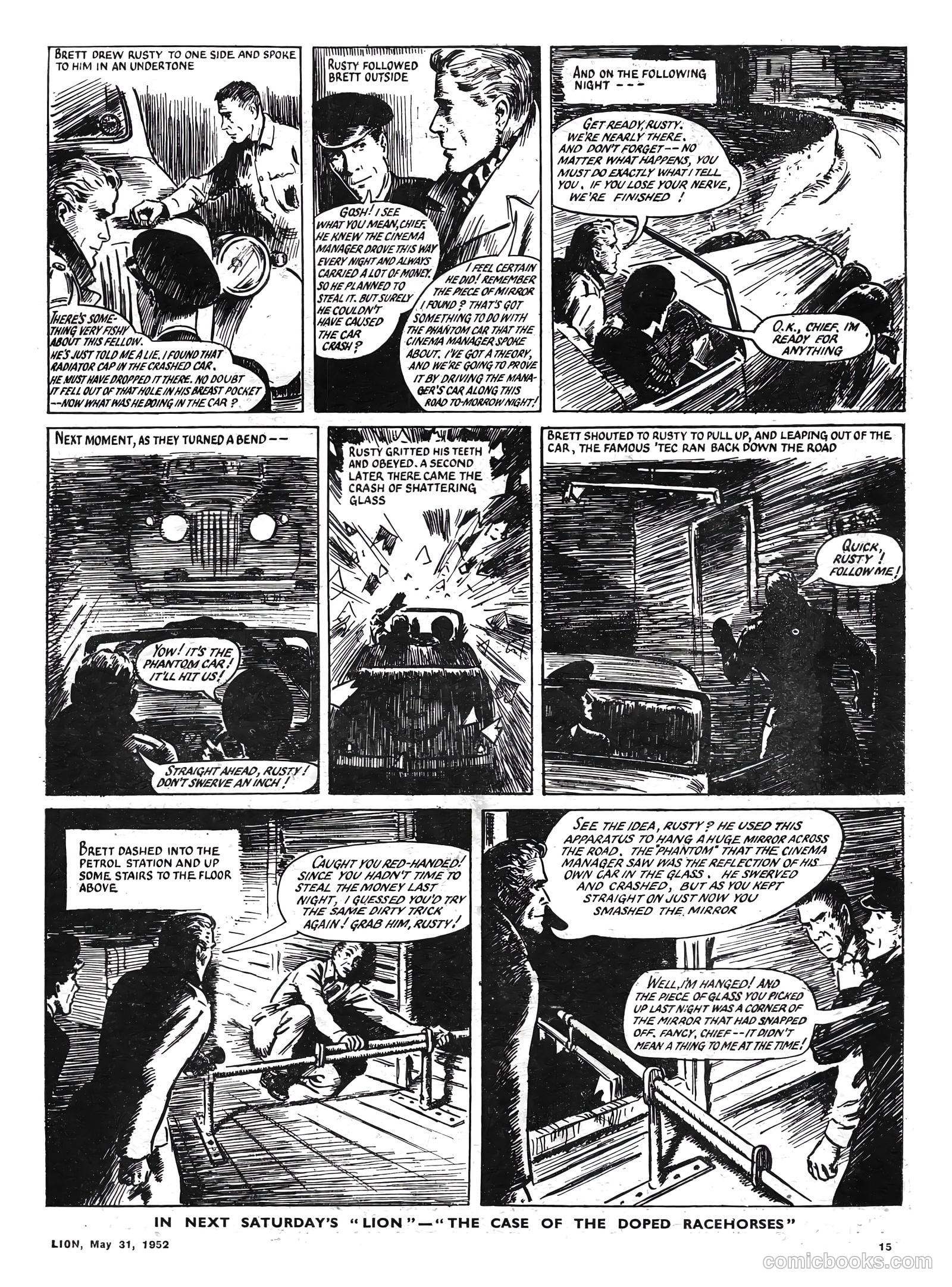 Lion #15 (1952) — page 15 of 20