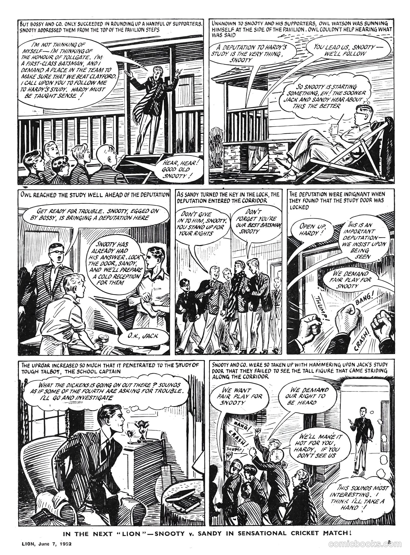 Lion #16 (1952) — page 3 of 20
