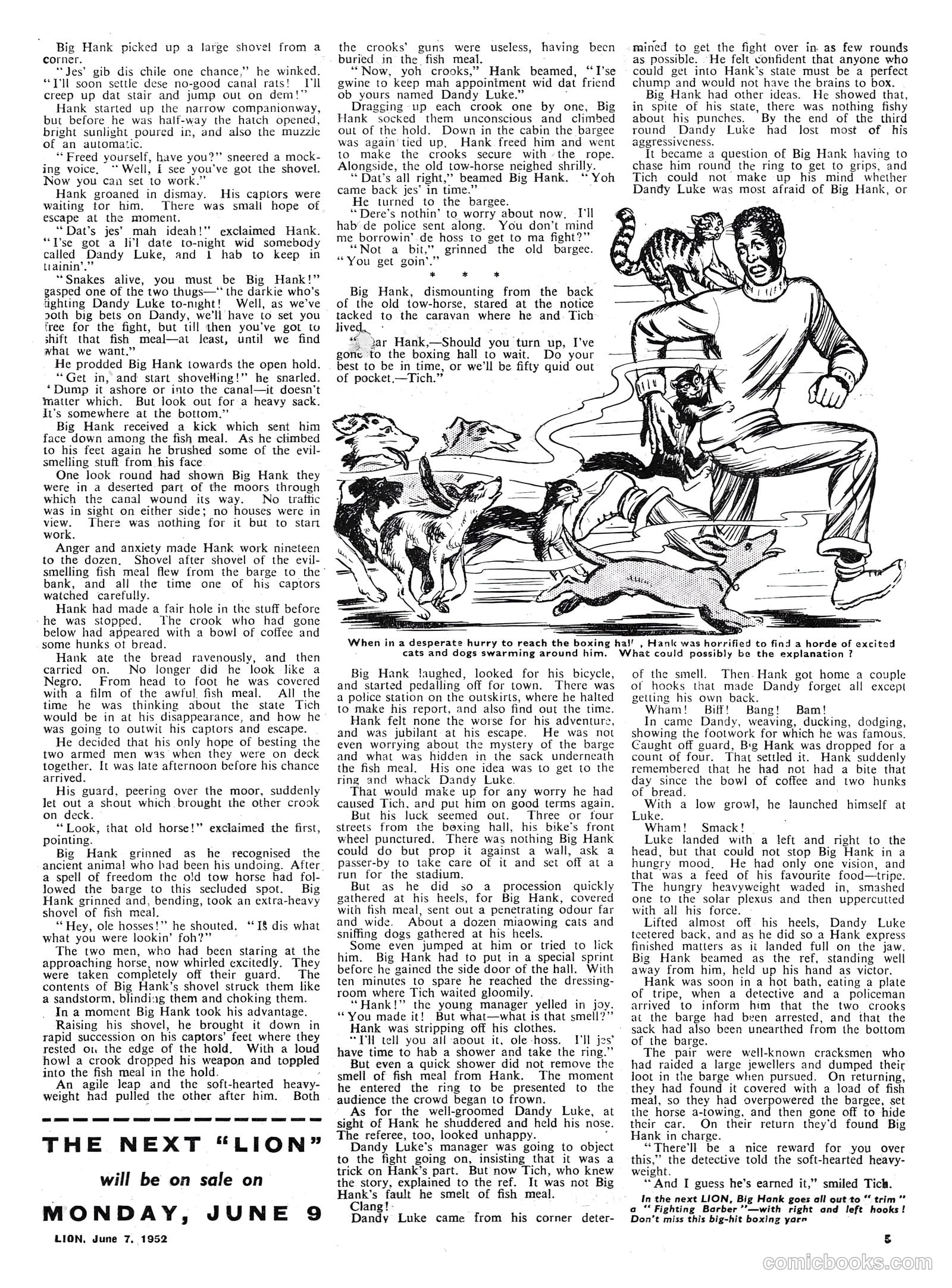 Lion #16 (1952) — page 5 of 20