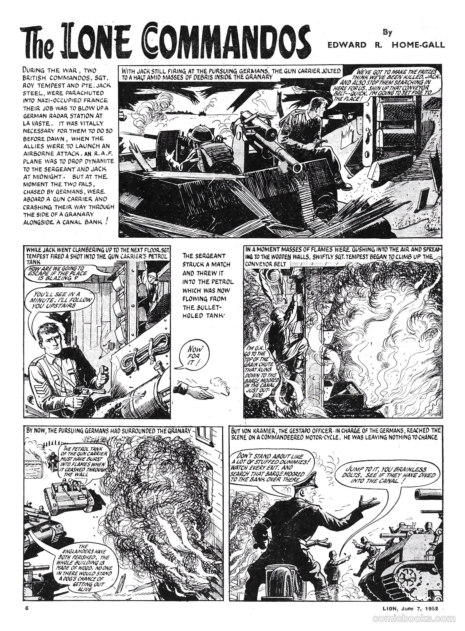 Lion #16 (1952) — page 6 of 20