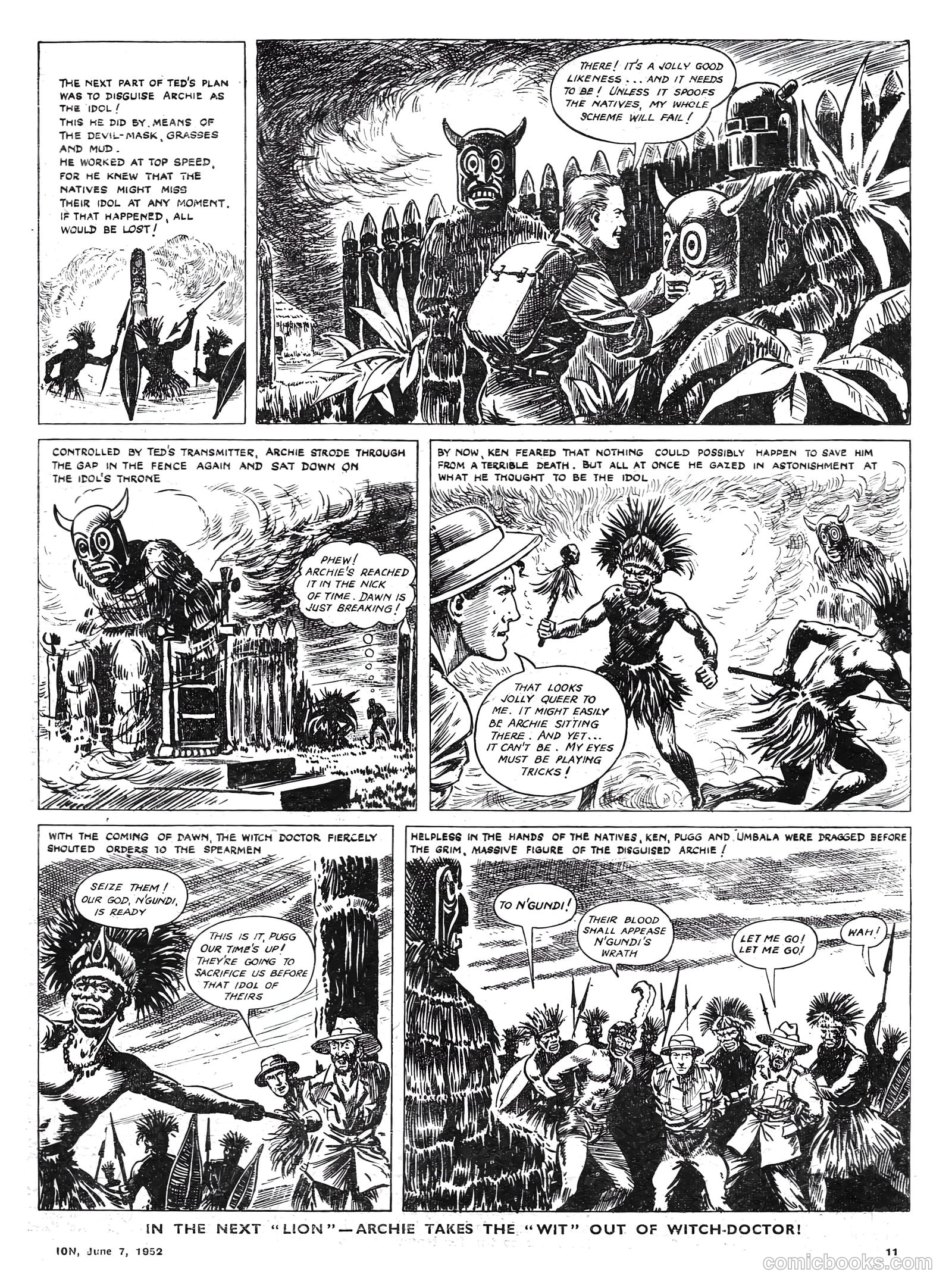 Lion #16 (1952) — page 11 of 20