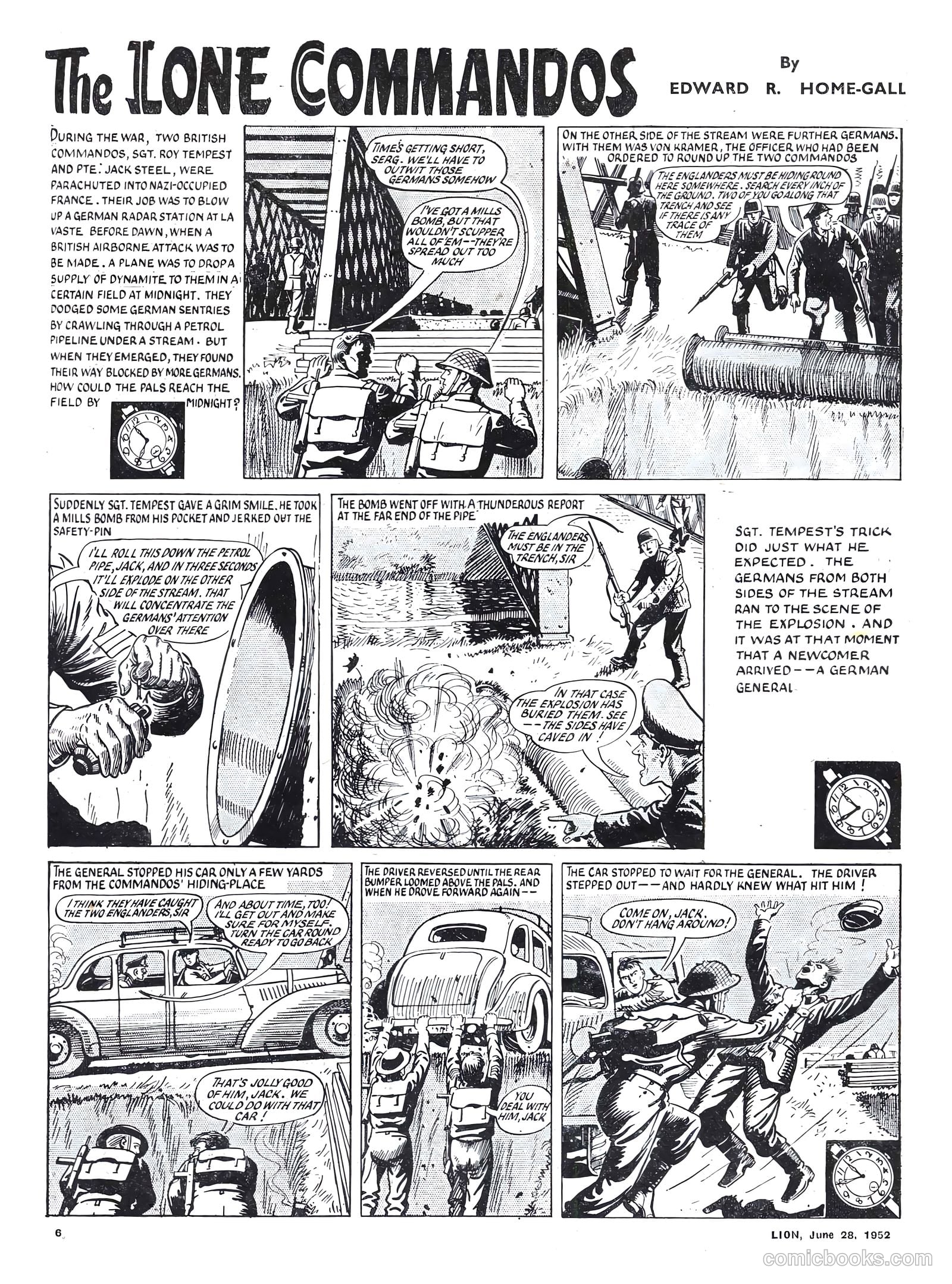 Lion #19 (1952) — page 6 of 20