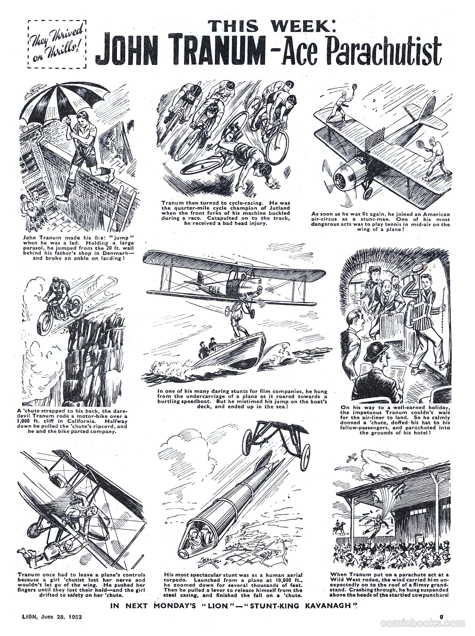 Lion #19 (1952) — page 9 of 20