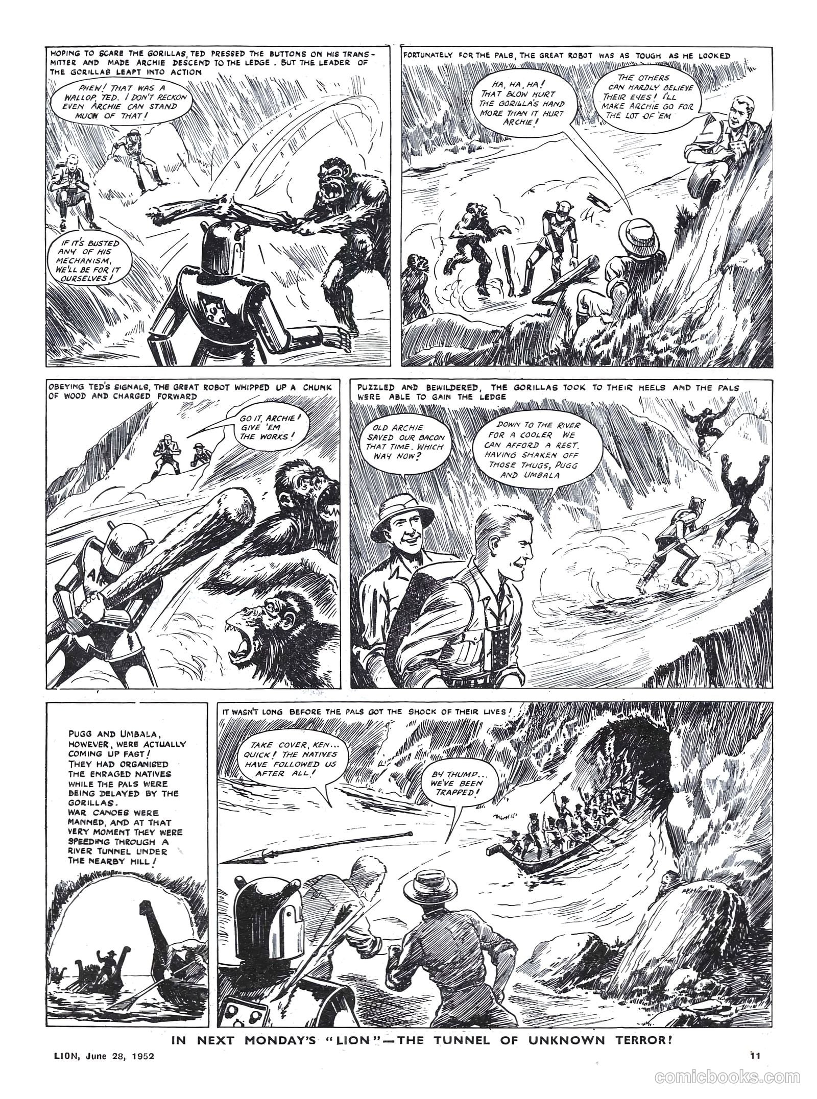 Lion #19 (1952) — page 11 of 20