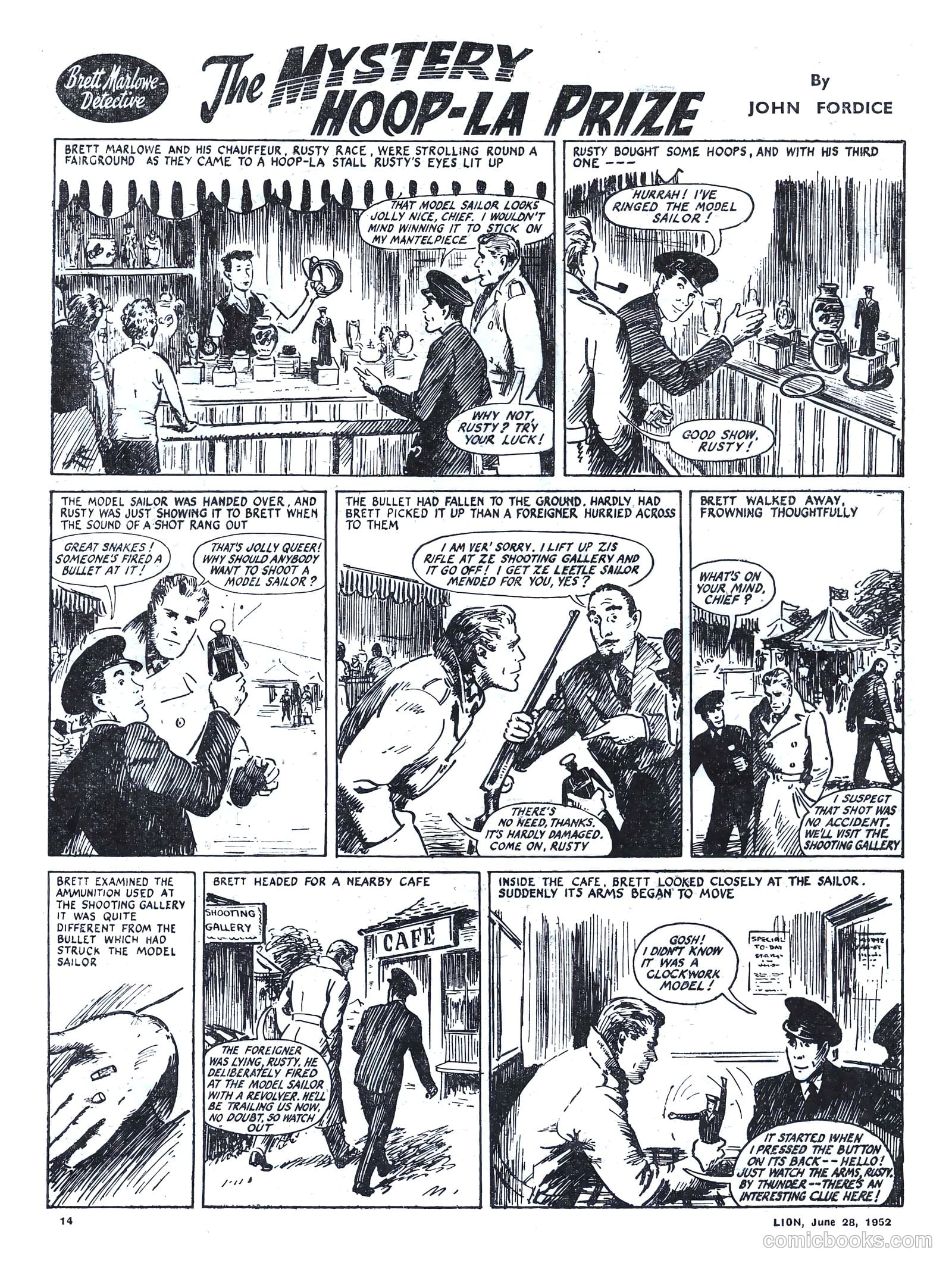 Lion #19 (1952) — page 14 of 20