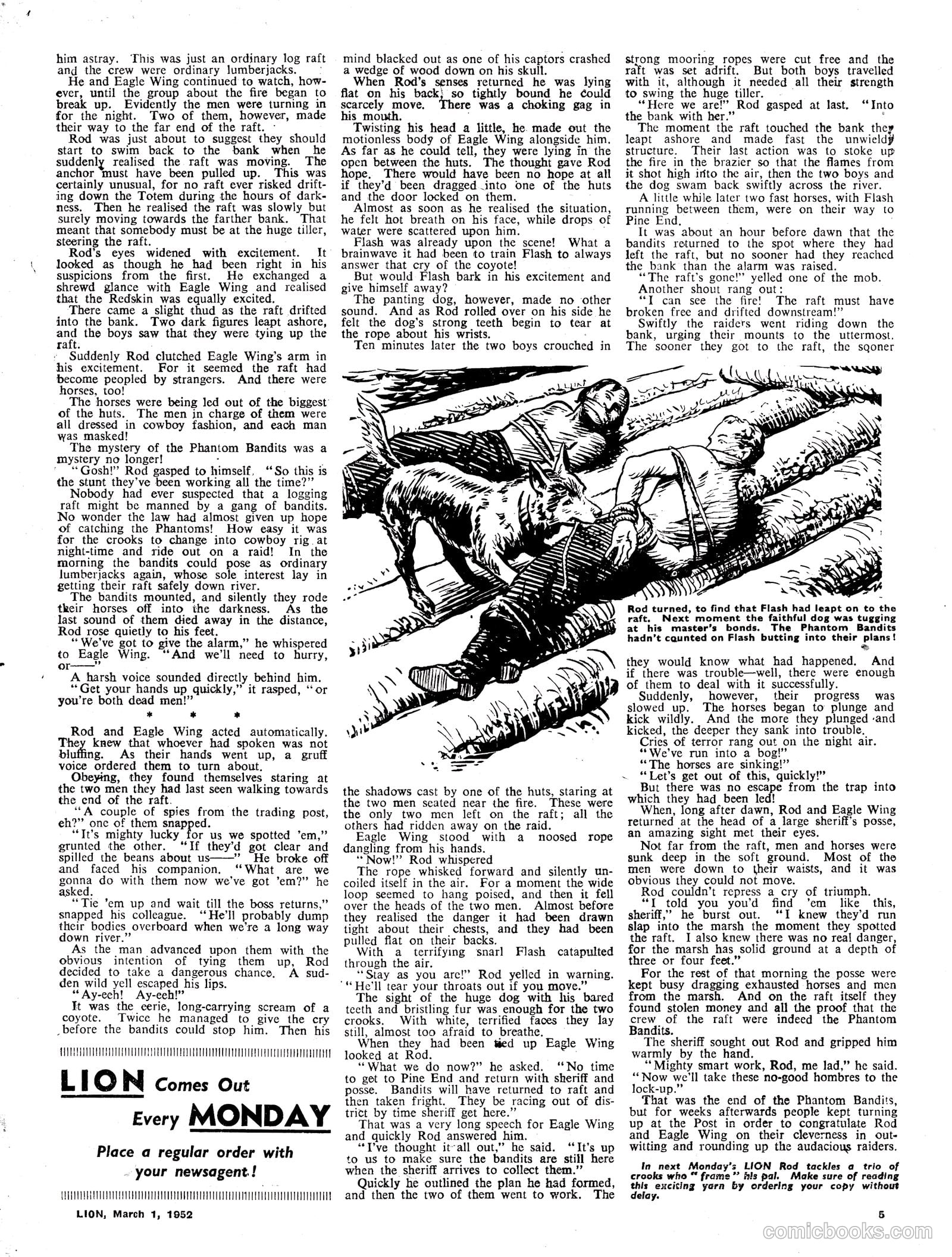Lion #2 (1952) — page 5 of 20