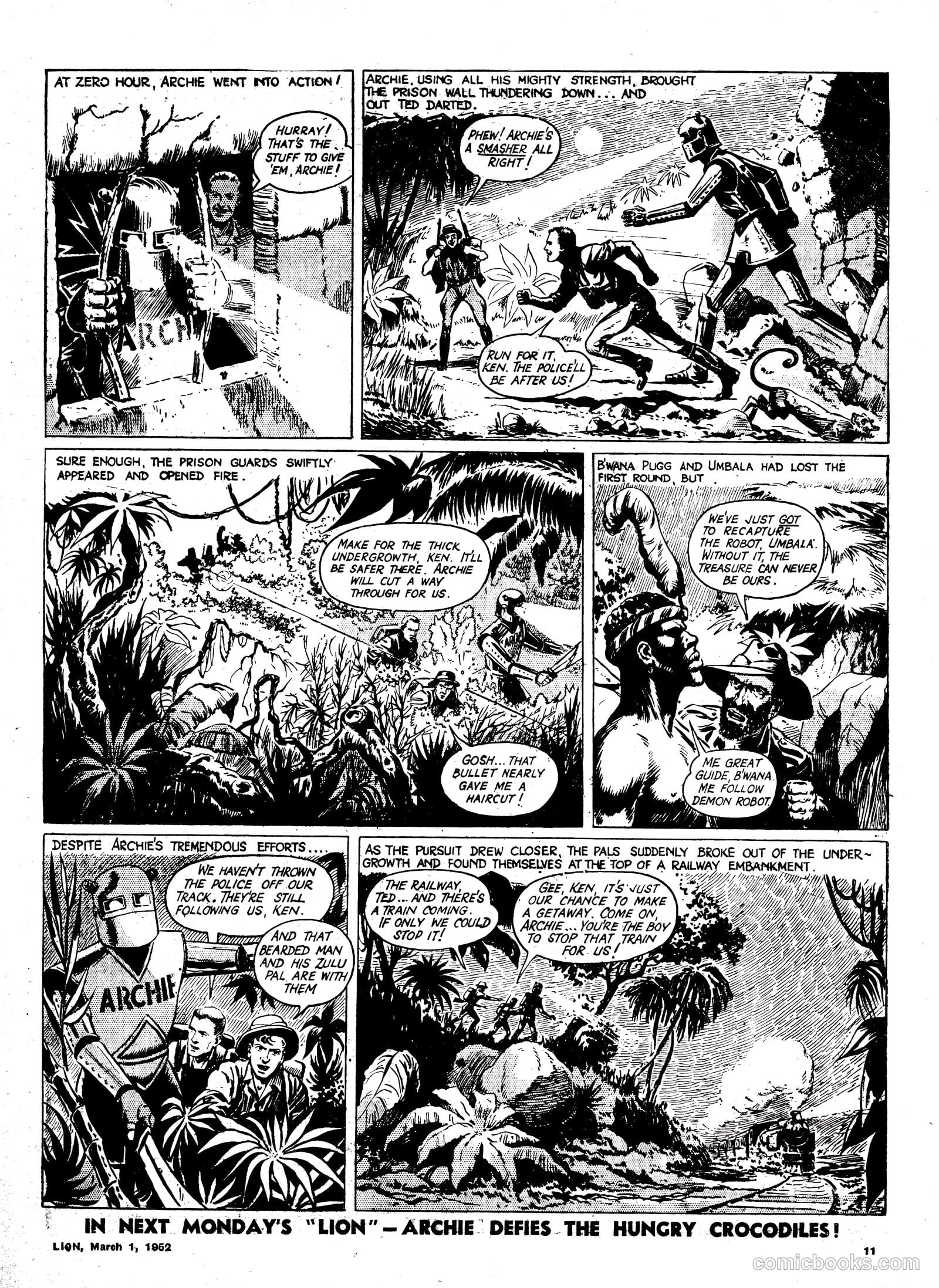 Lion #2 (1952) — page 11 of 20