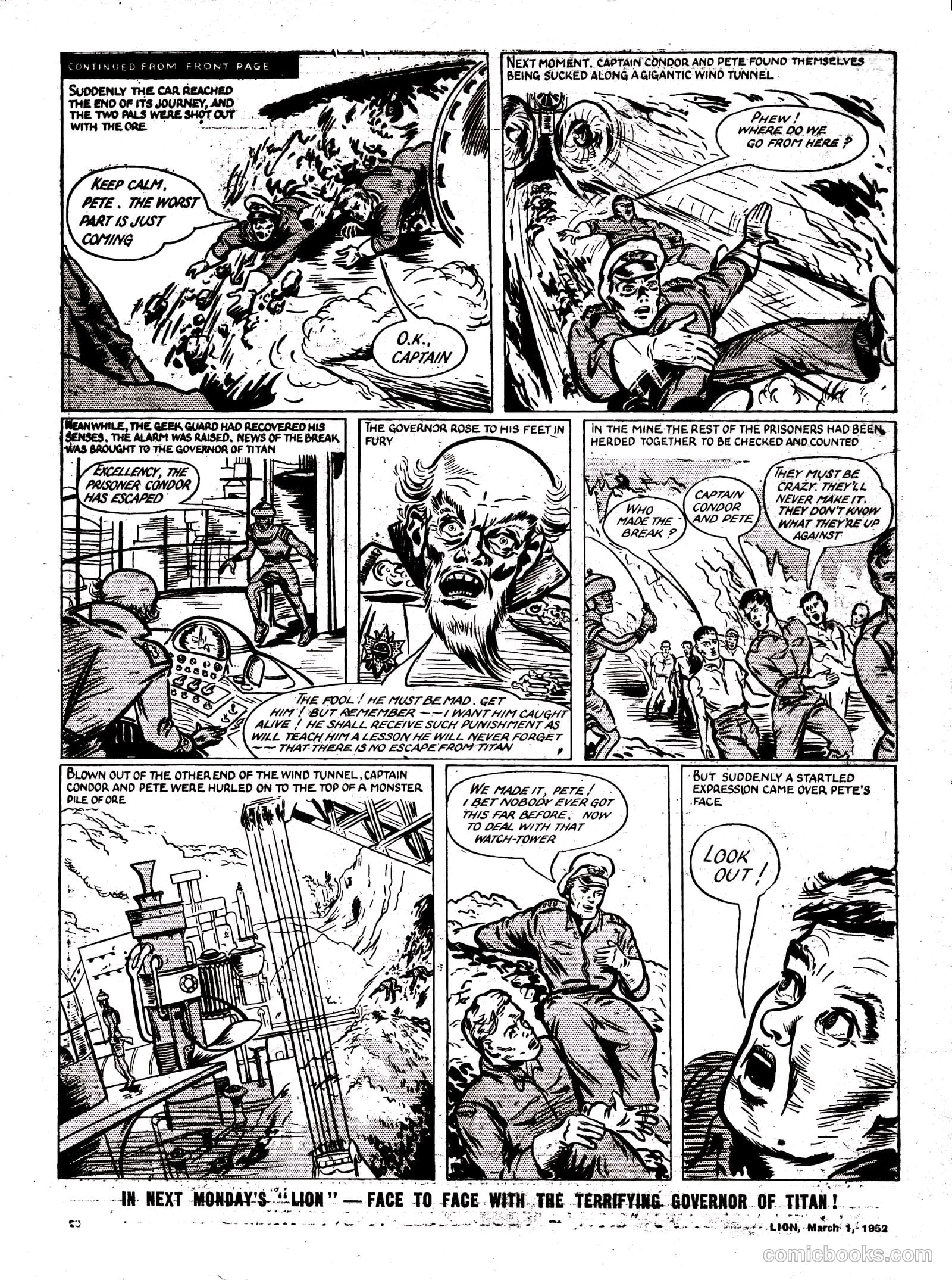 Lion #2 (1952) — page 20 of 20