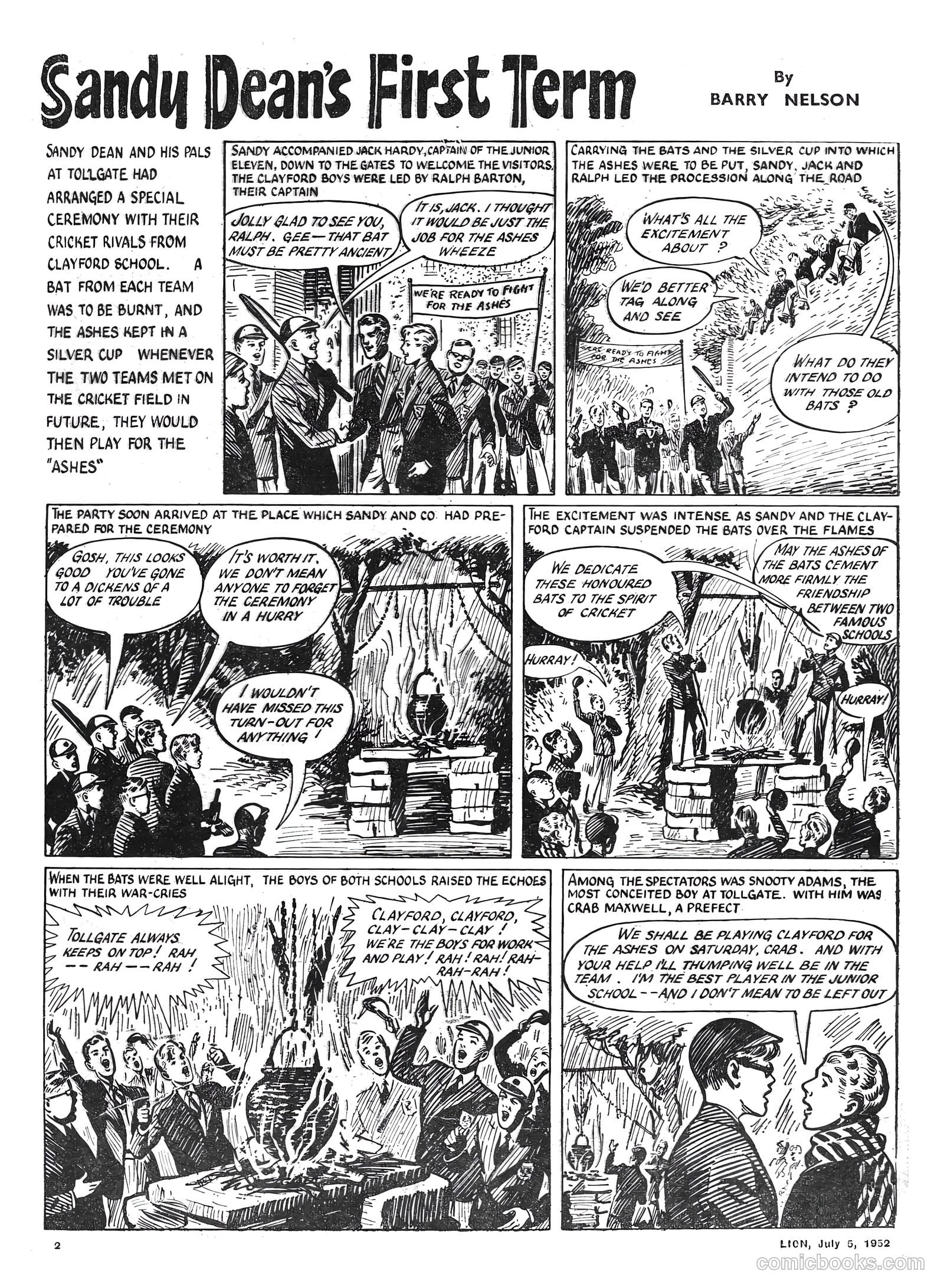 Lion #20 (1952) — page 2 of 20