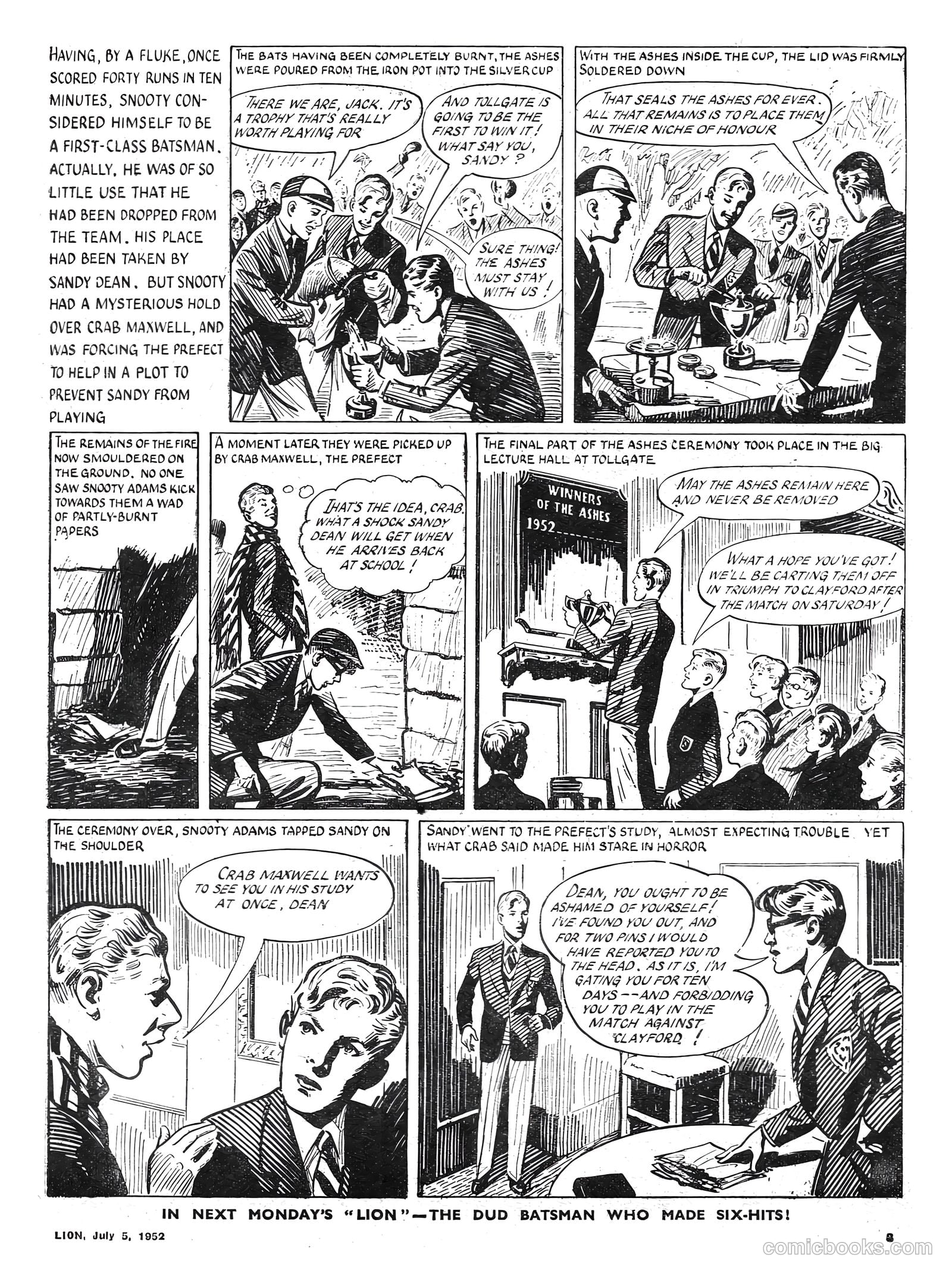 Lion #20 (1952) — page 3 of 20